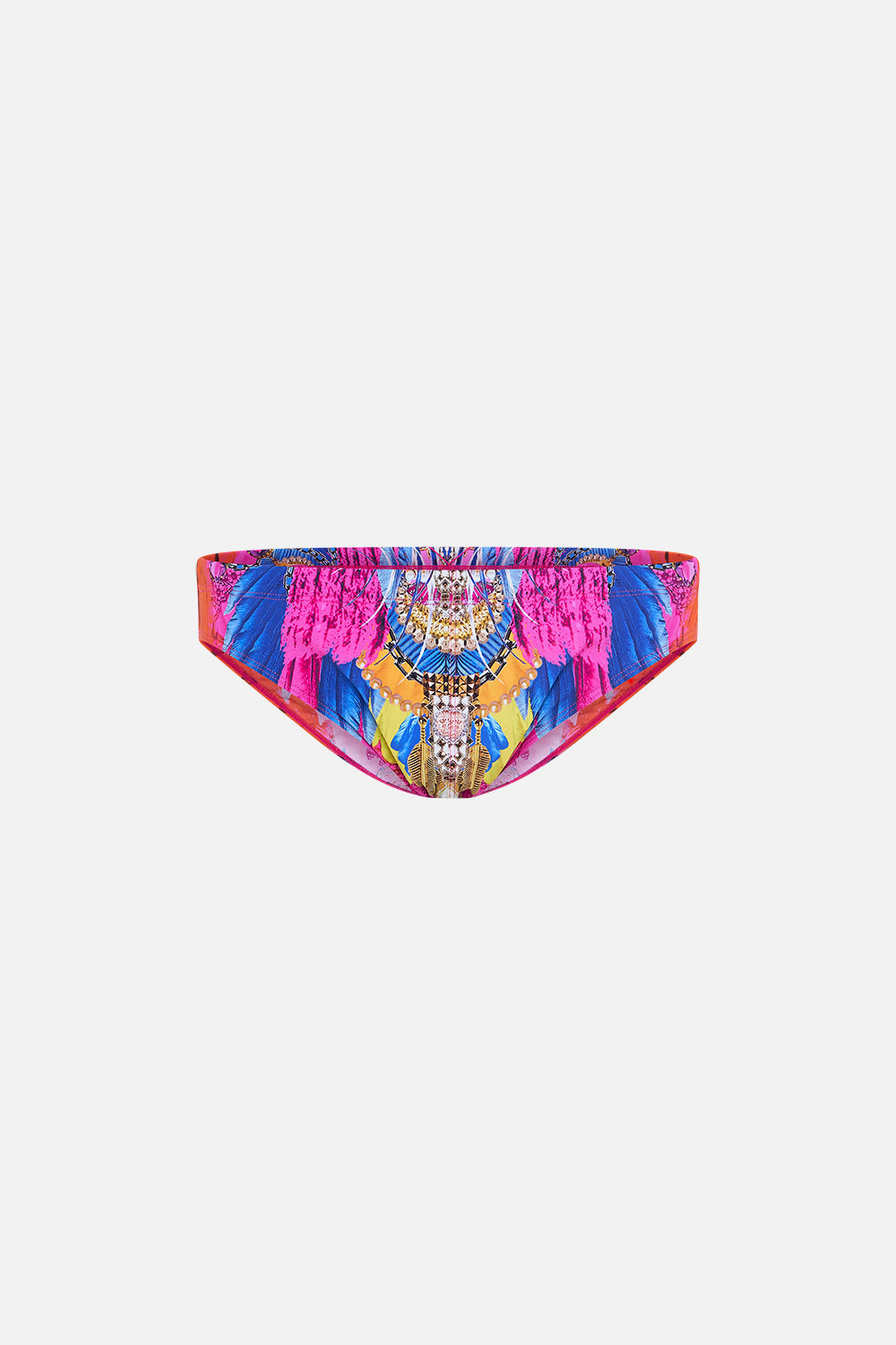 Mens Athletic Swim Brief Dancing With Destiny print by CAMILLA