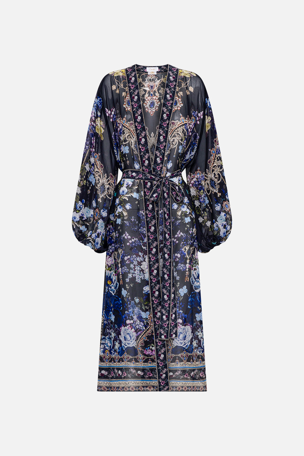 BLOUSON SLEEVE LAYER OBSIDIAN BLOOM