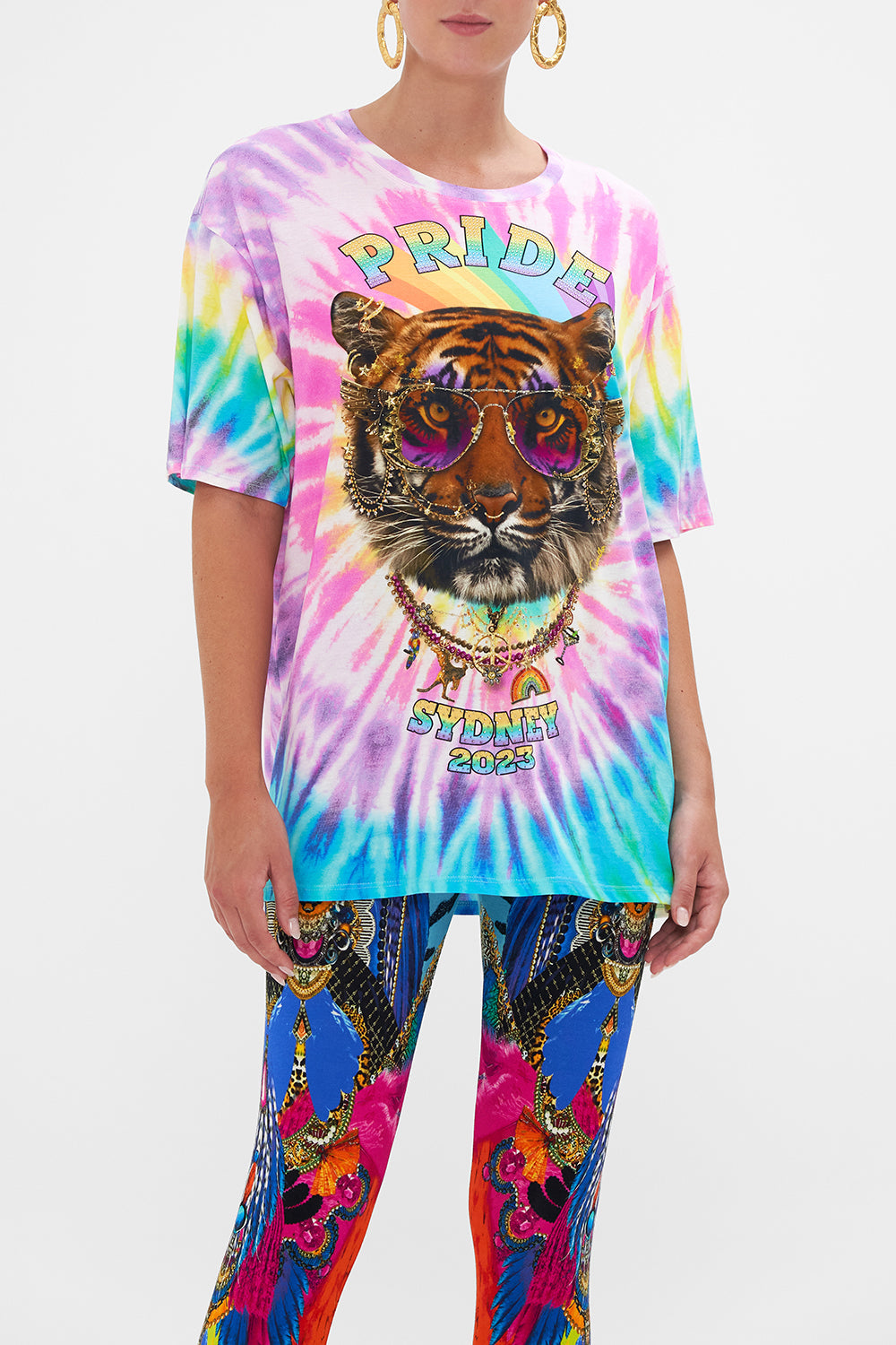 OVERSIZE BAND TEE DANCING WITH DESTINY