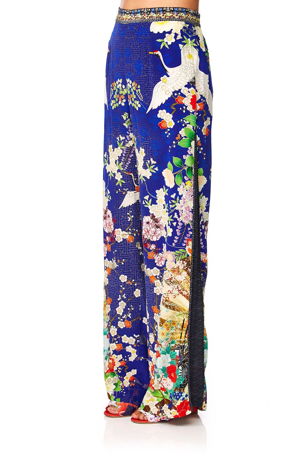 PANTS WITH SIDE SPLIT MAIKOS MIDNIGHT