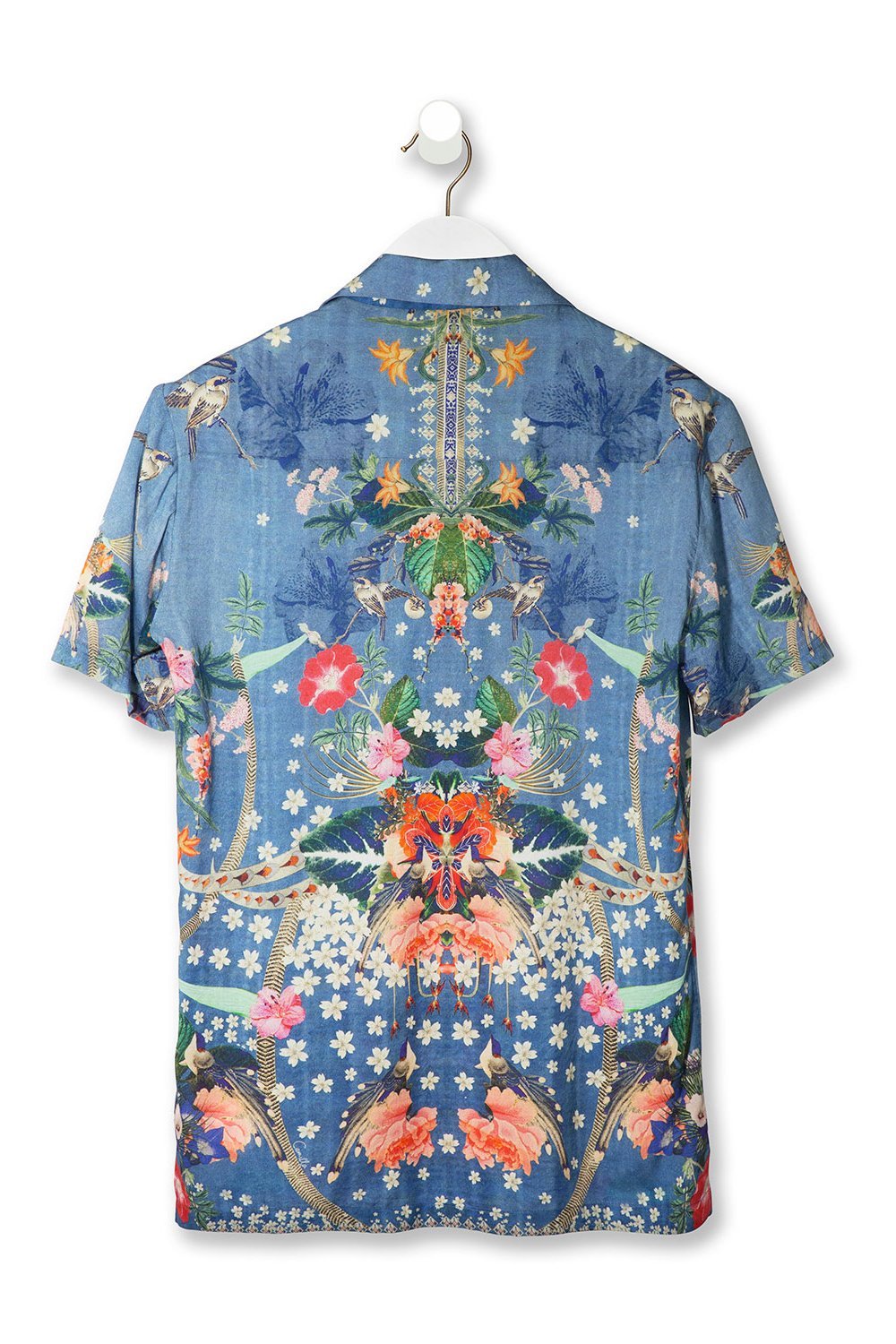 MEN'S SHORT SLV SHIRT FARAWAY FLORALS