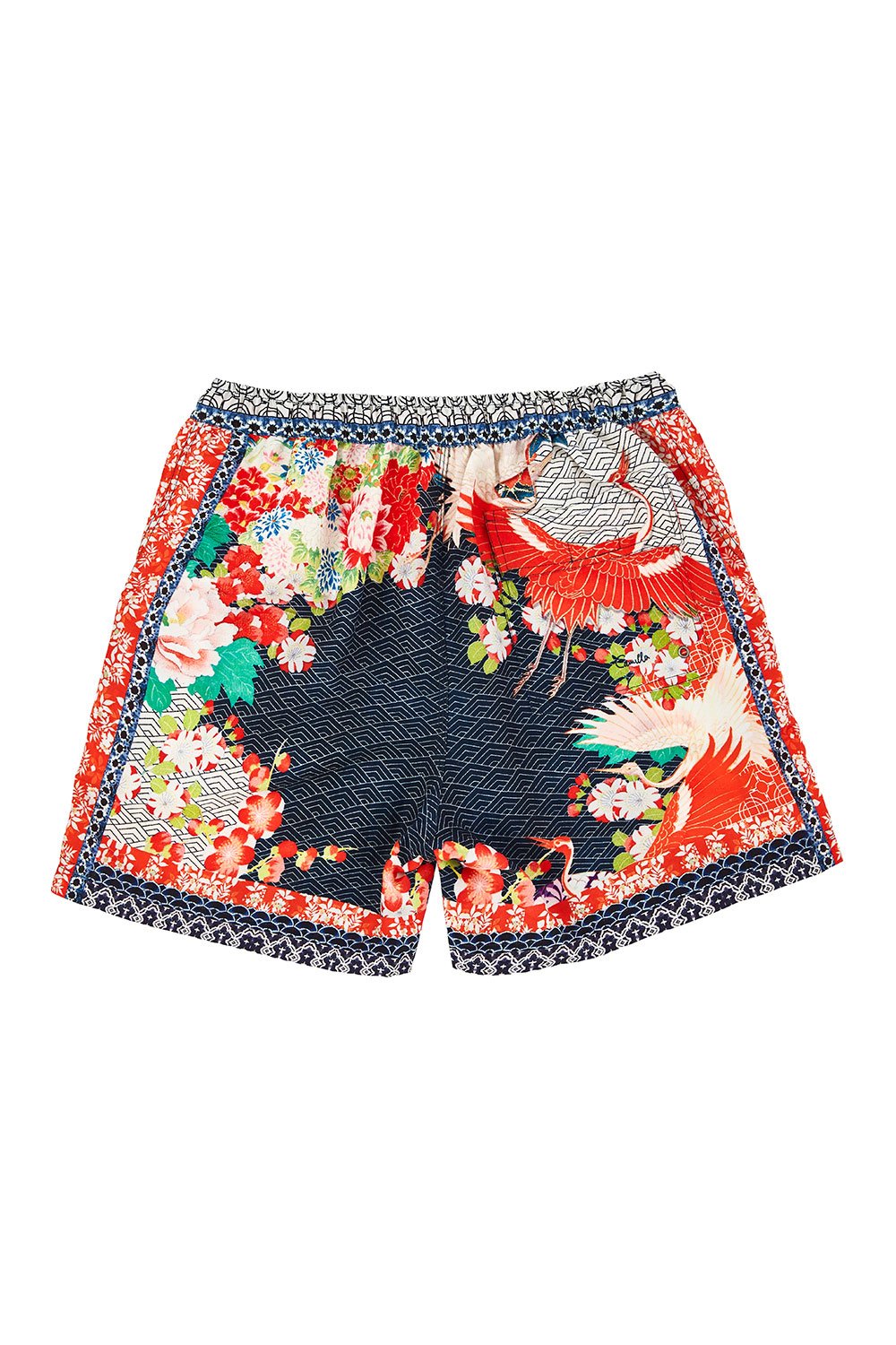 MEN'S ELASTIC WAIST BOARDSHORT GEISHA GIRL
