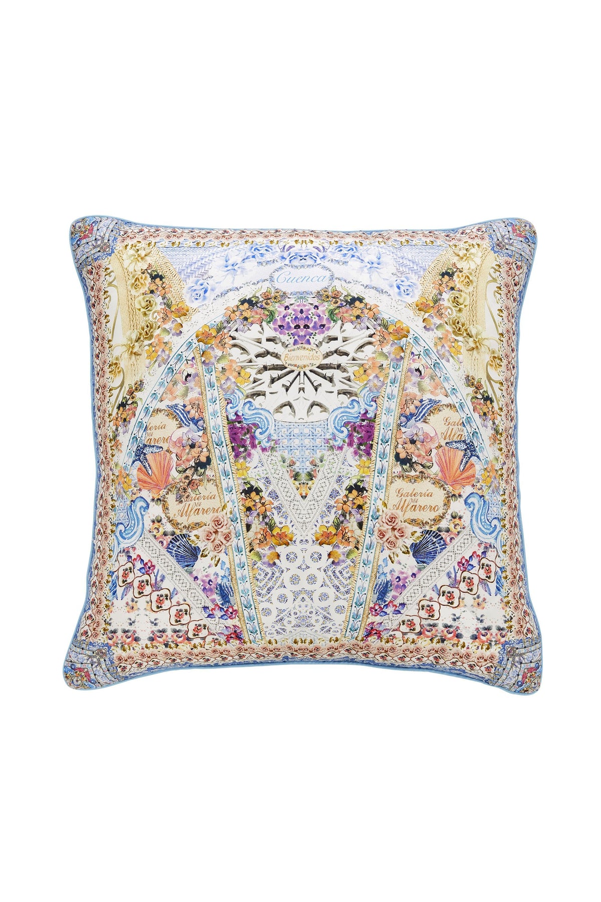 LARGE SQUARE CUSHION GIRL NEXT DOOR