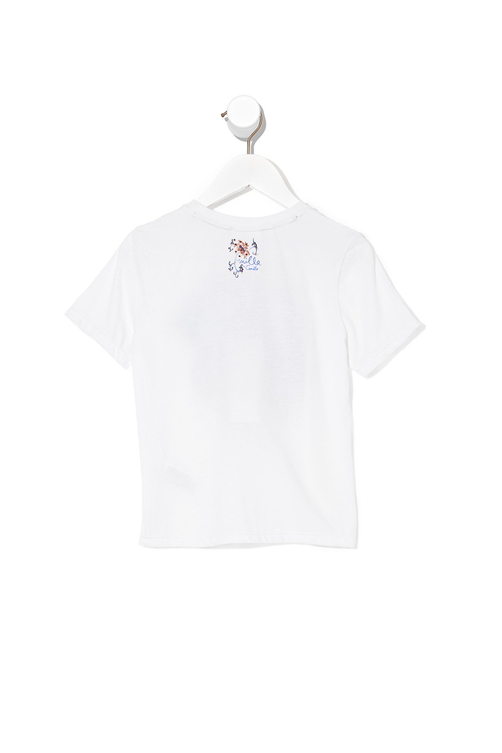 INFANTS SHORT SLEEVE T-SHIRT WHITE SIDE OF THE MOON