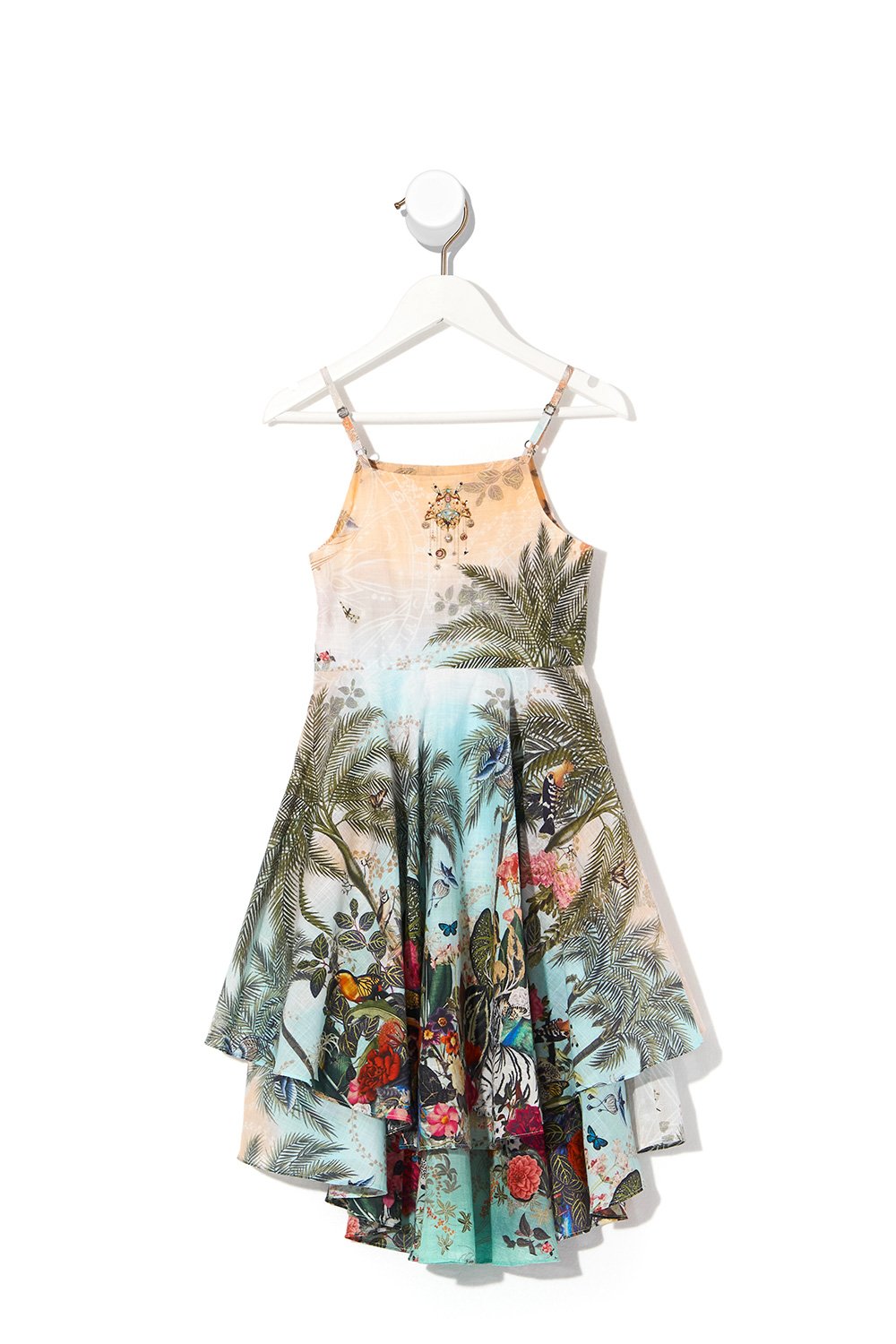 KIDS TIERED DRESS GULLY OF JUPITER