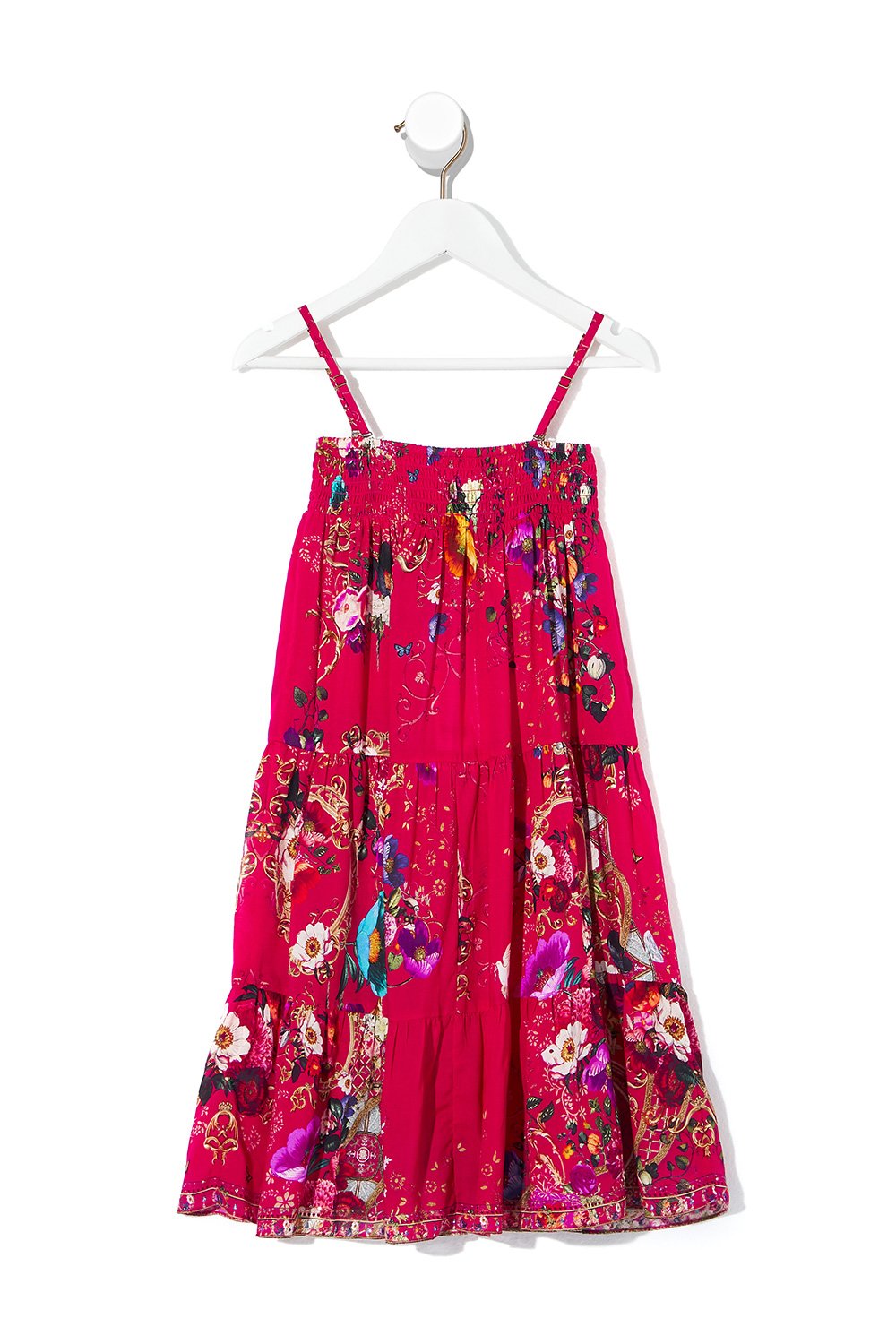 INFANTS SHIRRED WAIST MAXI SKIRT BEEUTIFUL BEINGS