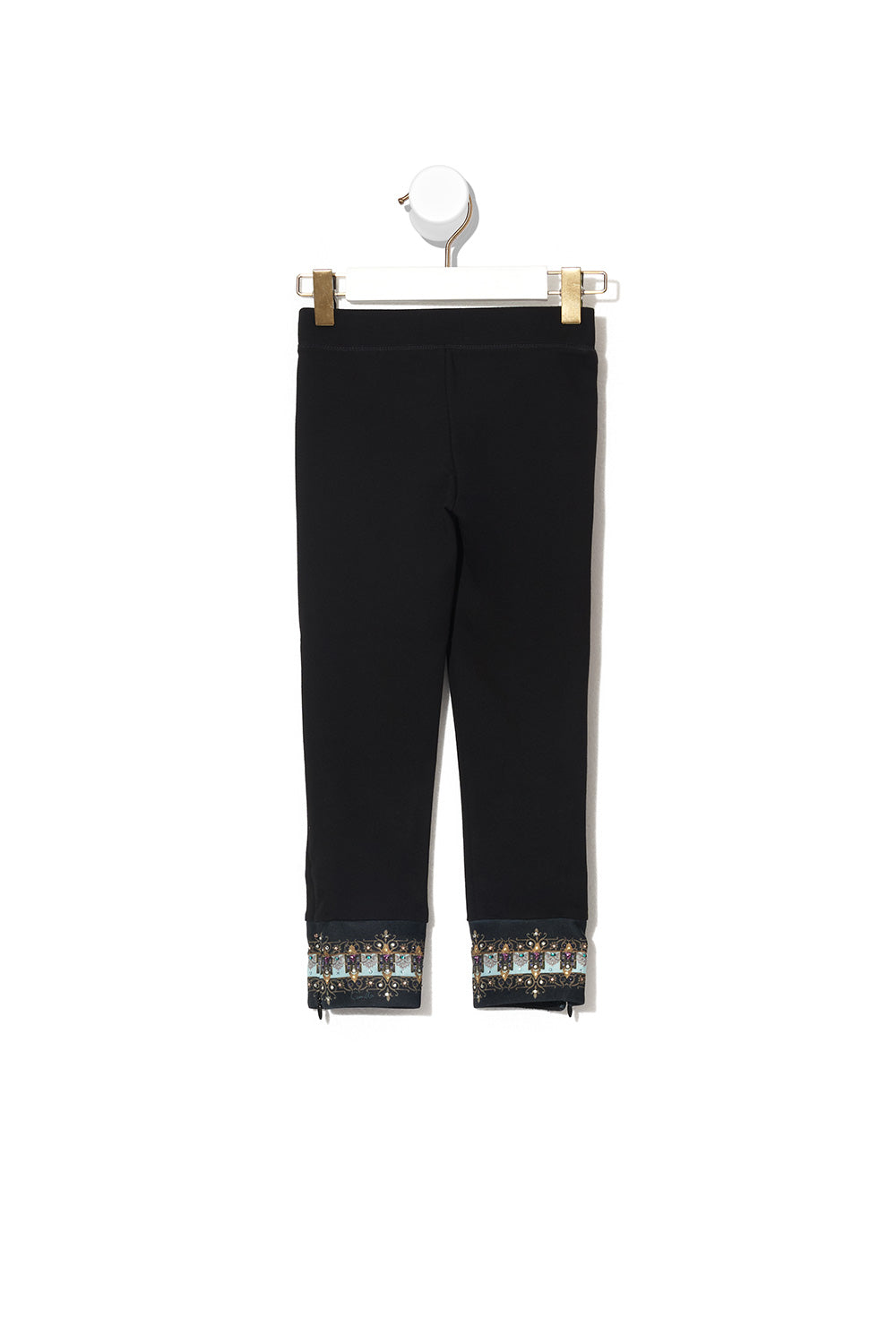 KIDS LEGGINGS WITH ZIP NOMADIC NYMPH