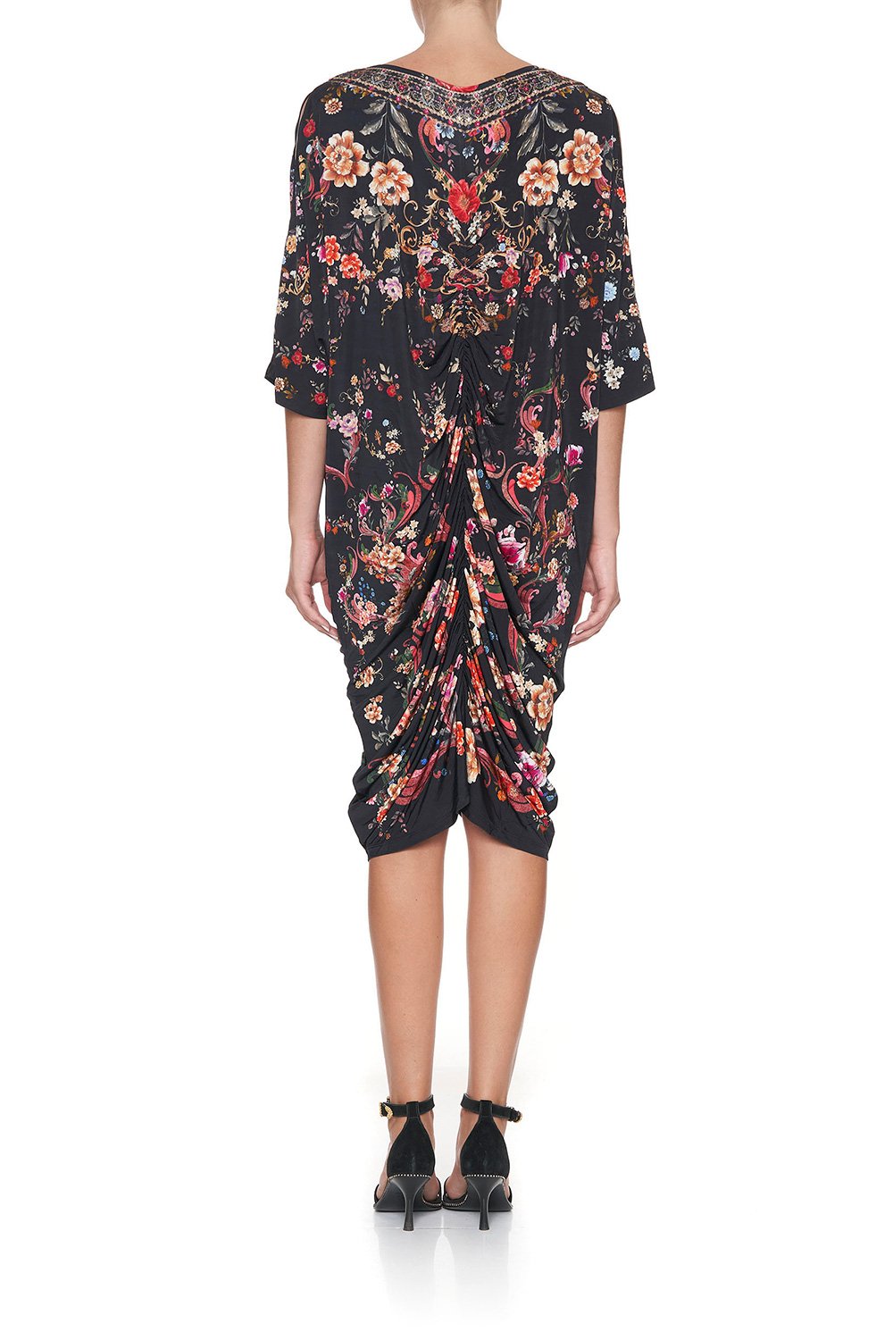 SHORT DRAPED JERSEY DRESS A GIRL LIKE YOU