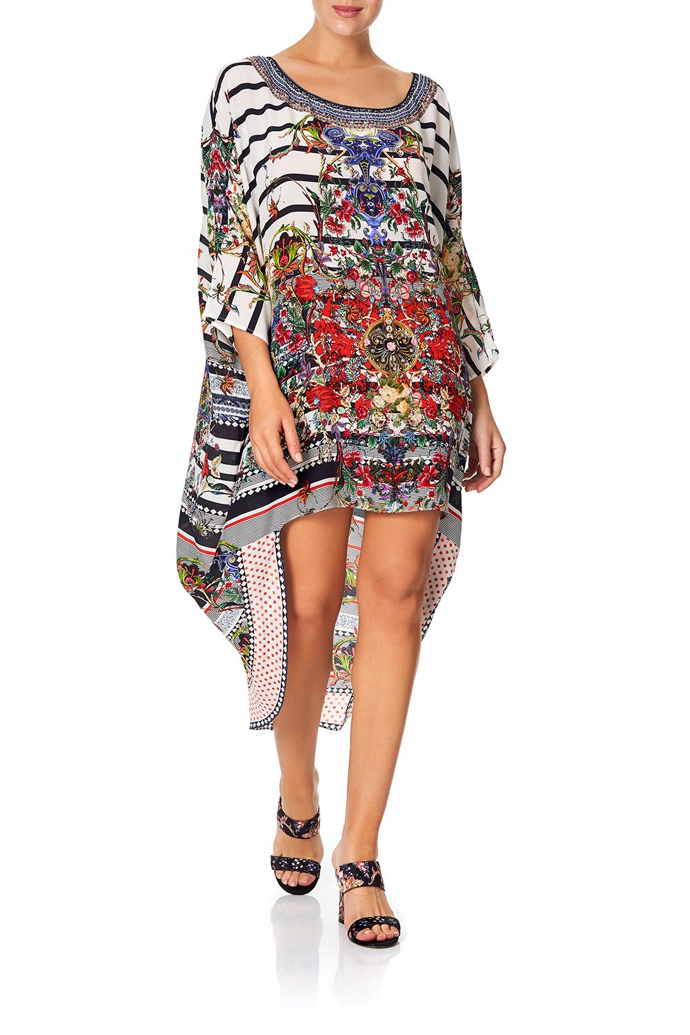 SCOOP BACK HEM DRESS JOIE DE VIVRE