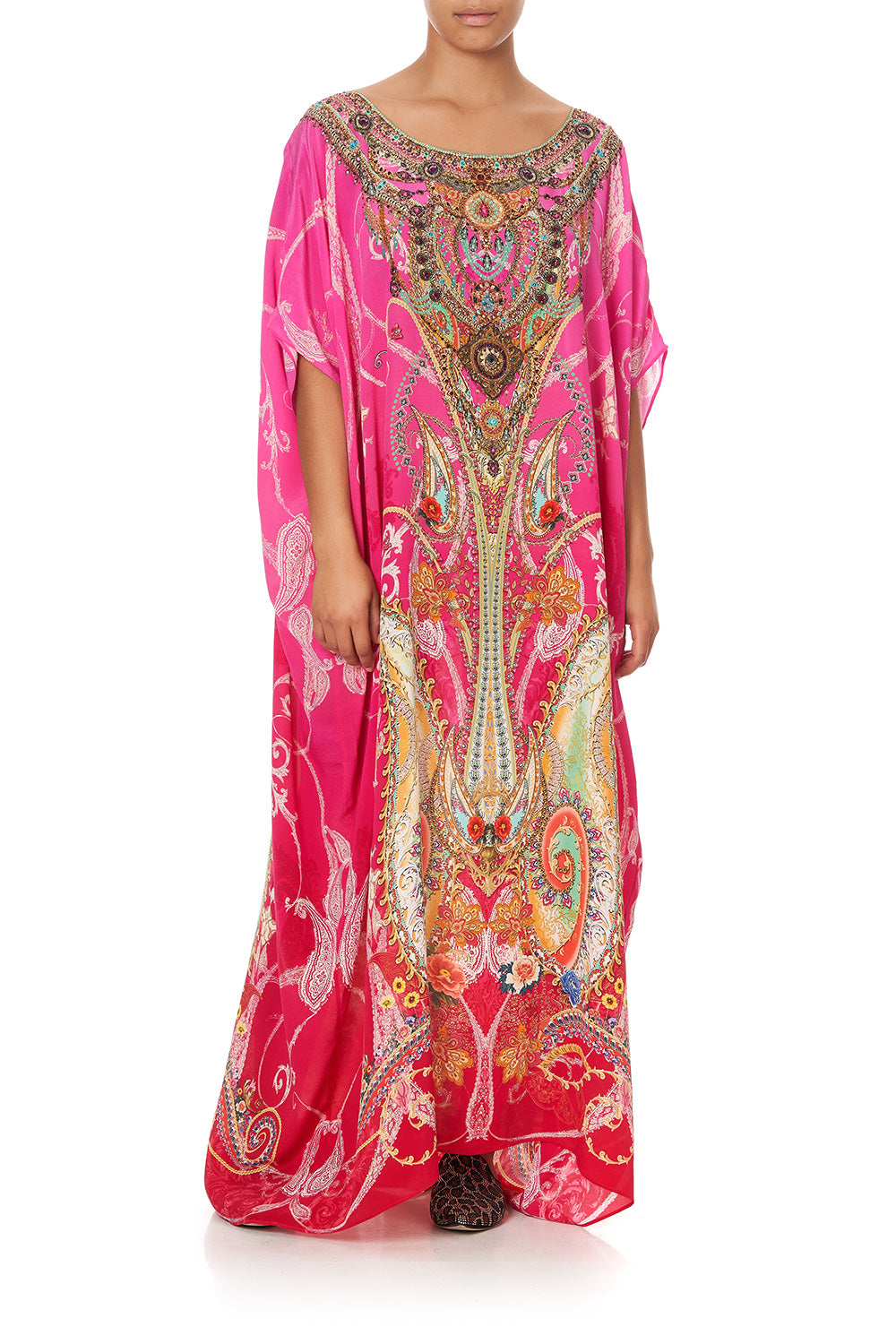 ROUND NECK KAFTAN RAINBOW RHYTHM
