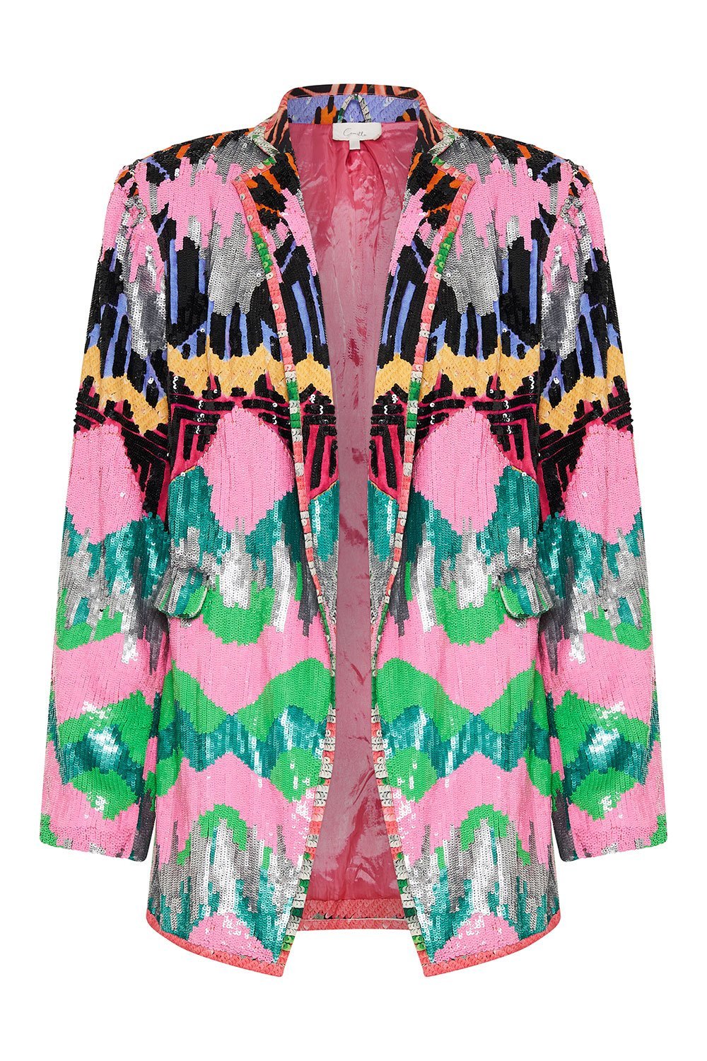 EMBELLISHED BLAZER JACKET CHUSPA