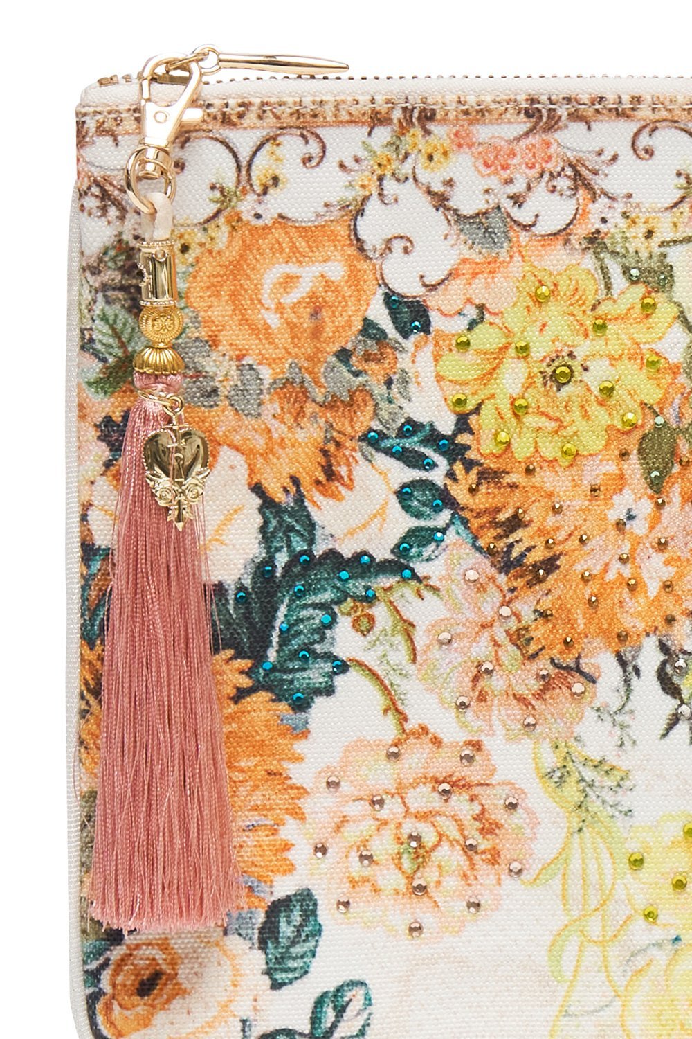 SMALL CANVAS CLUTCH IN THE HILLS OF TUSCANY