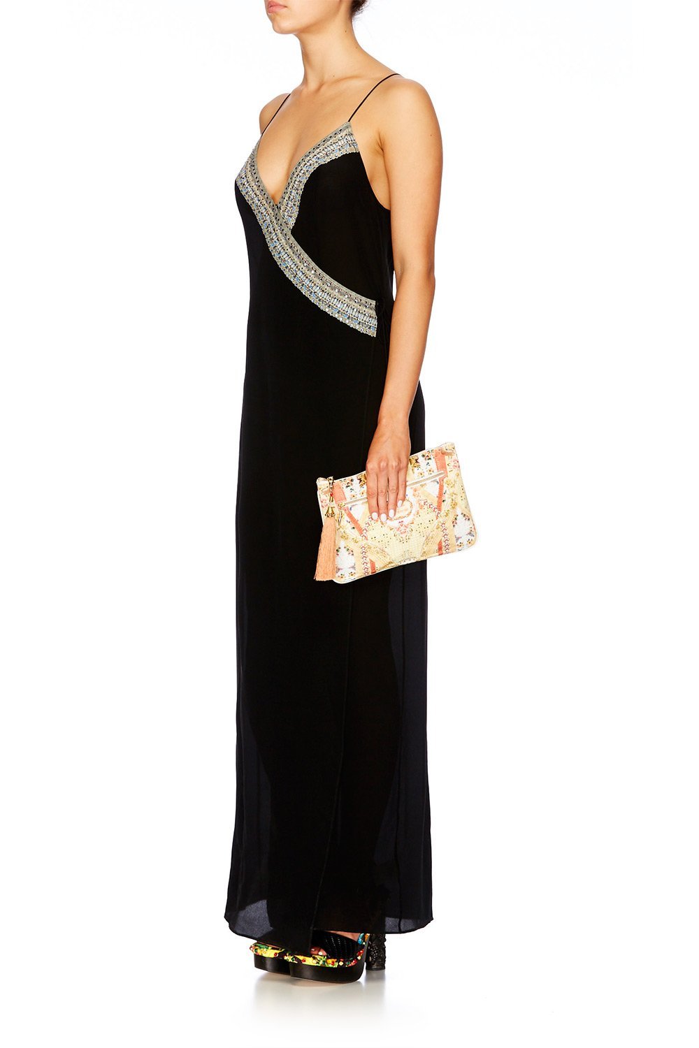 MY SUMMER LOVE SMALL CANVAS CLUTCH