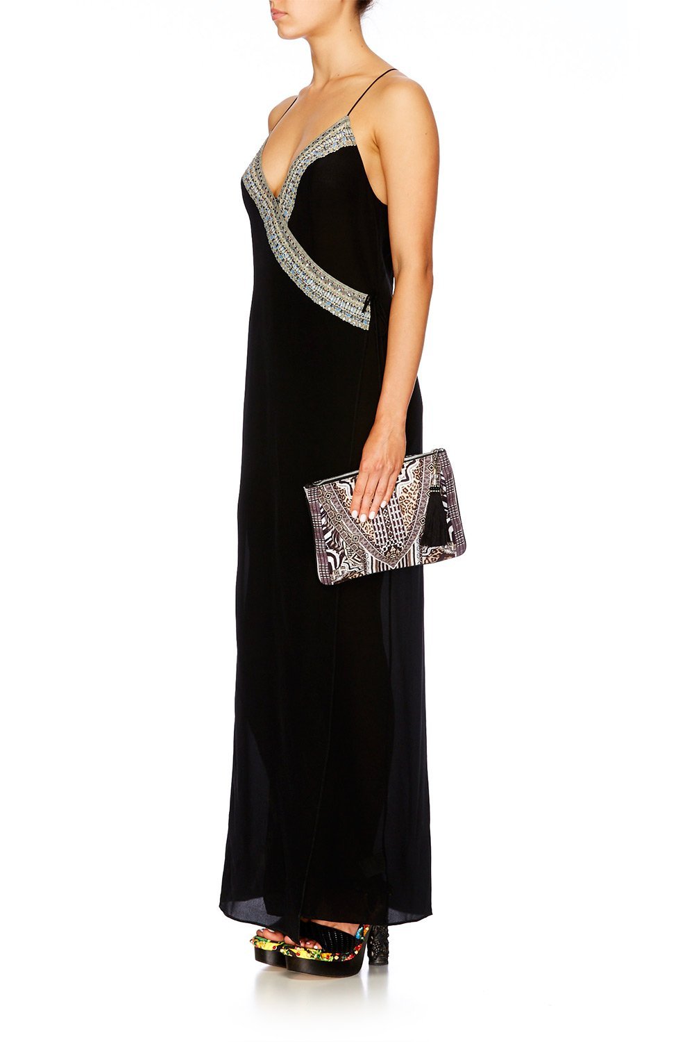 TRIBAL THEORY SMALL CANVAS CLUTCH