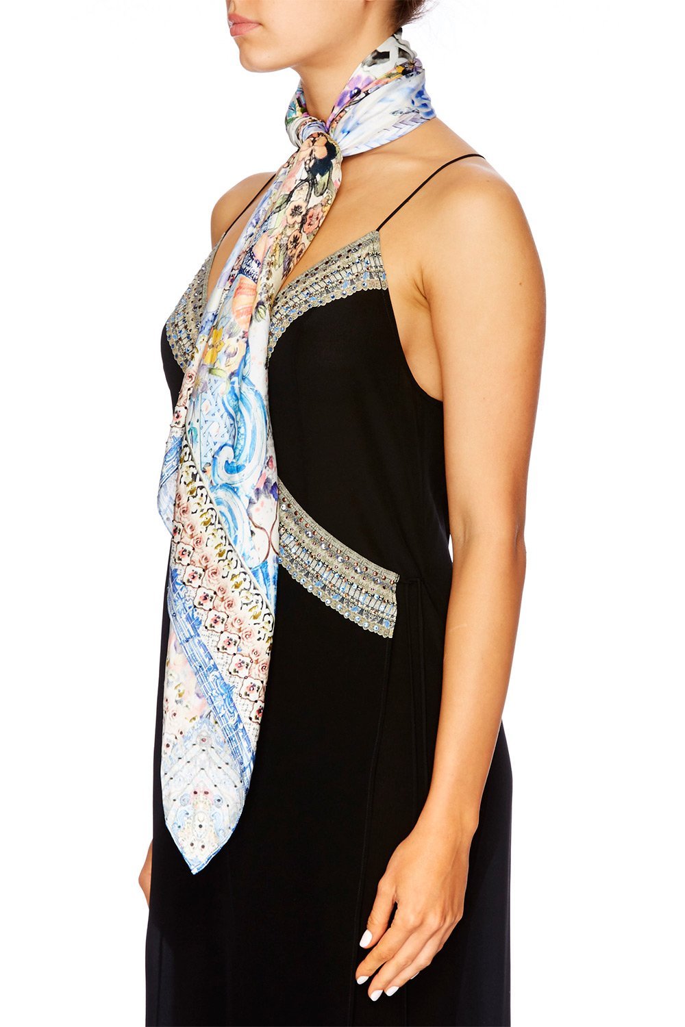 GIRL NEXT DOOR LARGE SQUARE SCARF