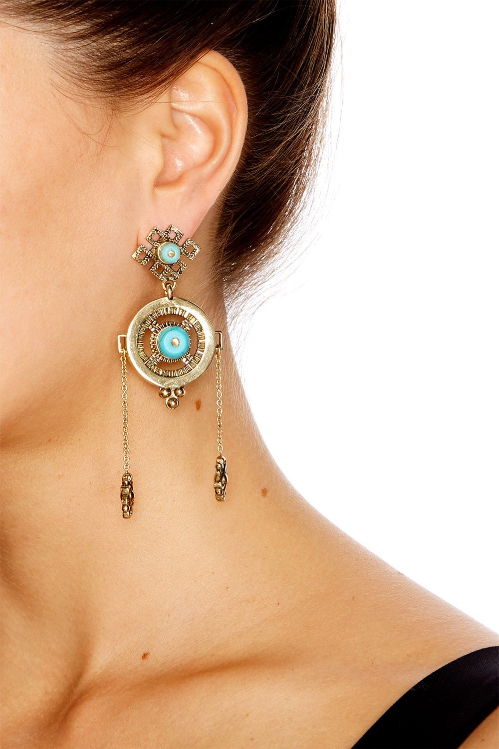 IMAGEPHOENIX RISE DISK EARRINGSS COMPLETE