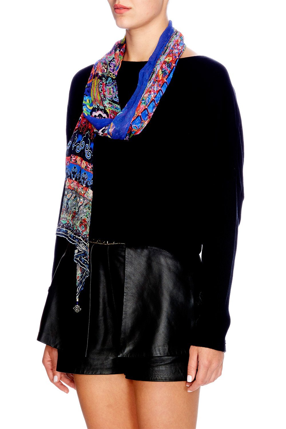 PRETTY PRECESSION LONG SCARF