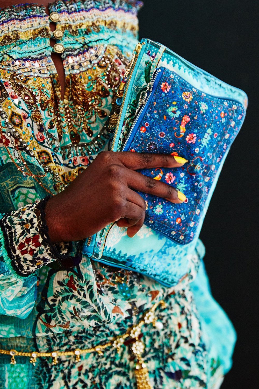 KINDNESS KALEIDOSCOPE PHONE & COIN PURSE