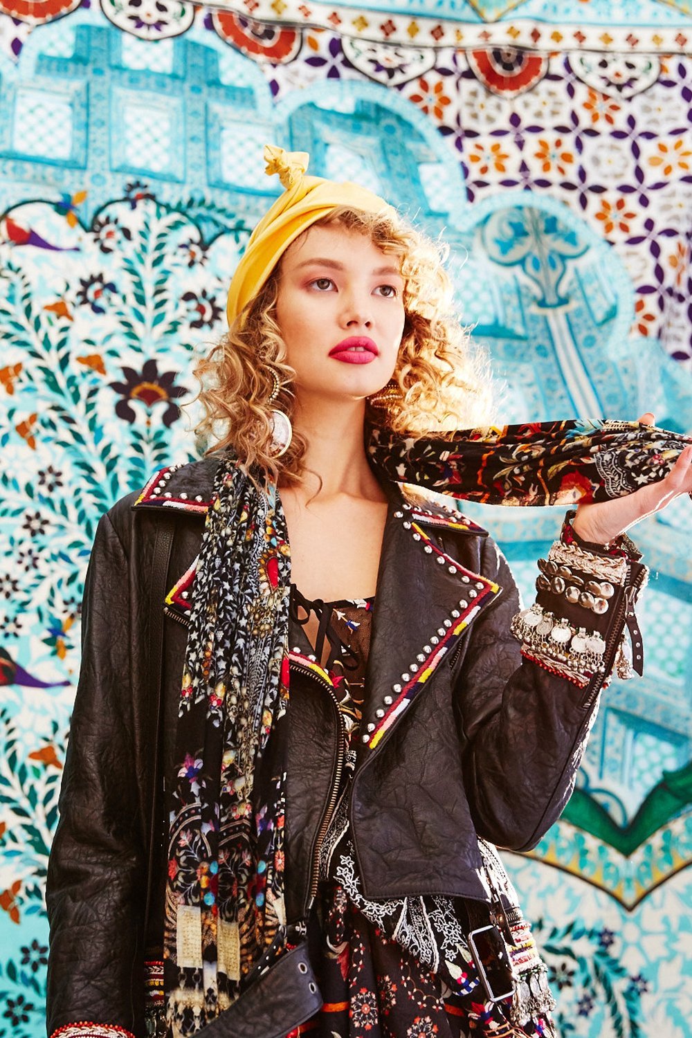 CHAMBER OF REFLECTIONS LEATHER JACKET