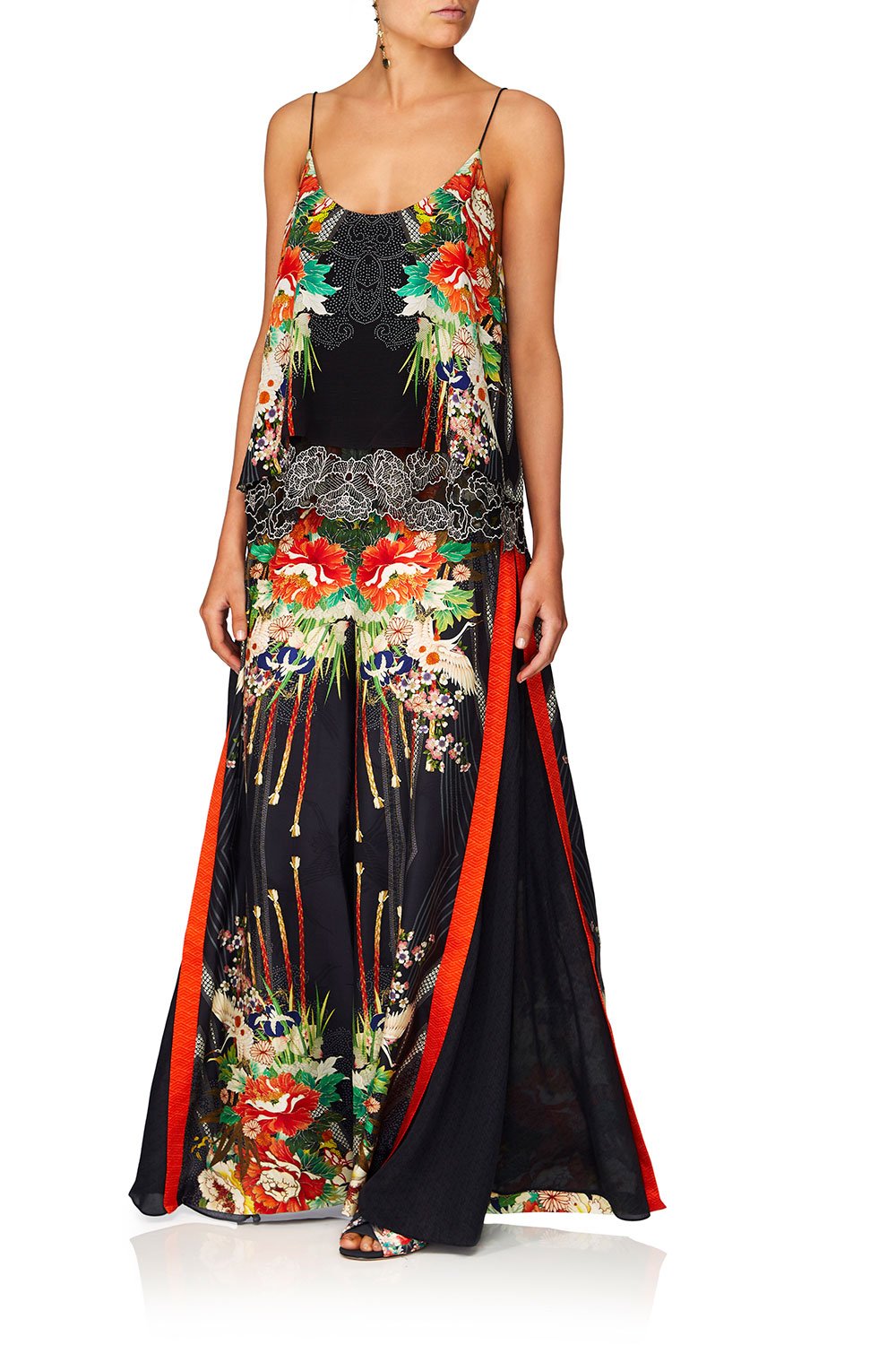 CAMILLA QUEEN OF KINGS HIGH WAISTED TROUSER WGODET