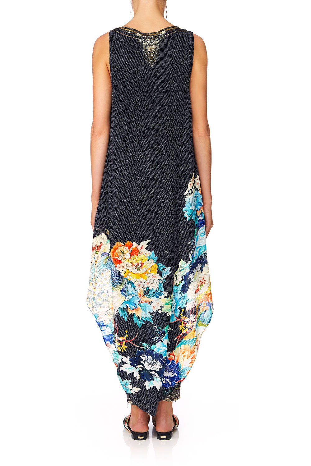 CAMILLA UP ALL NIGHT HIGH LOW CROSS BACK TOP