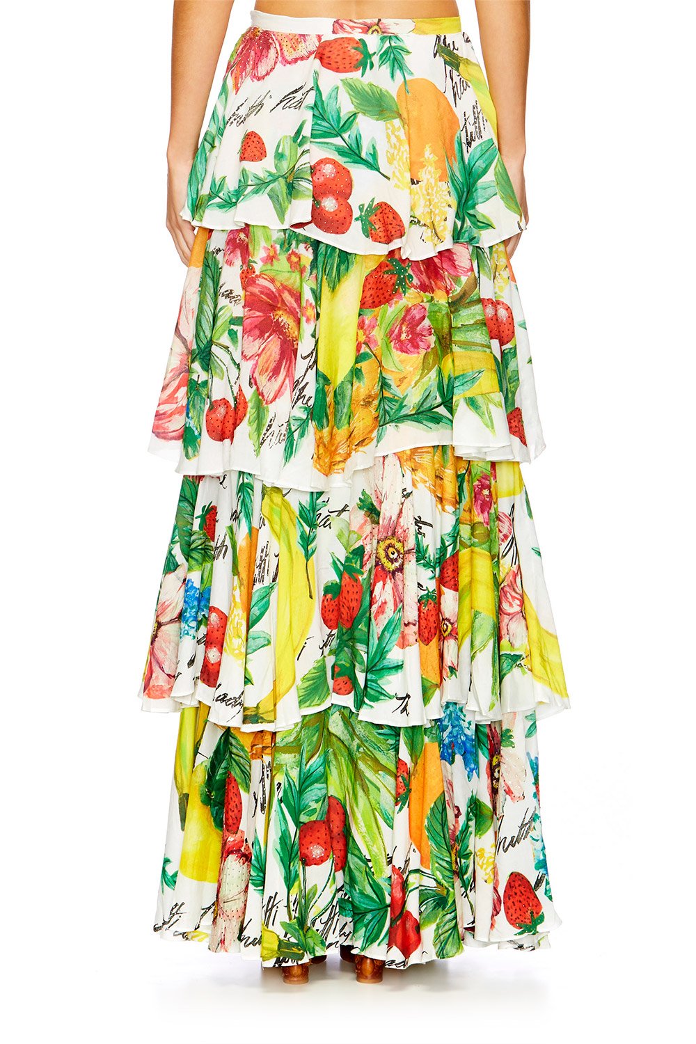 THERES NO PLACE LIKE RIO WATERFALL SKIRT