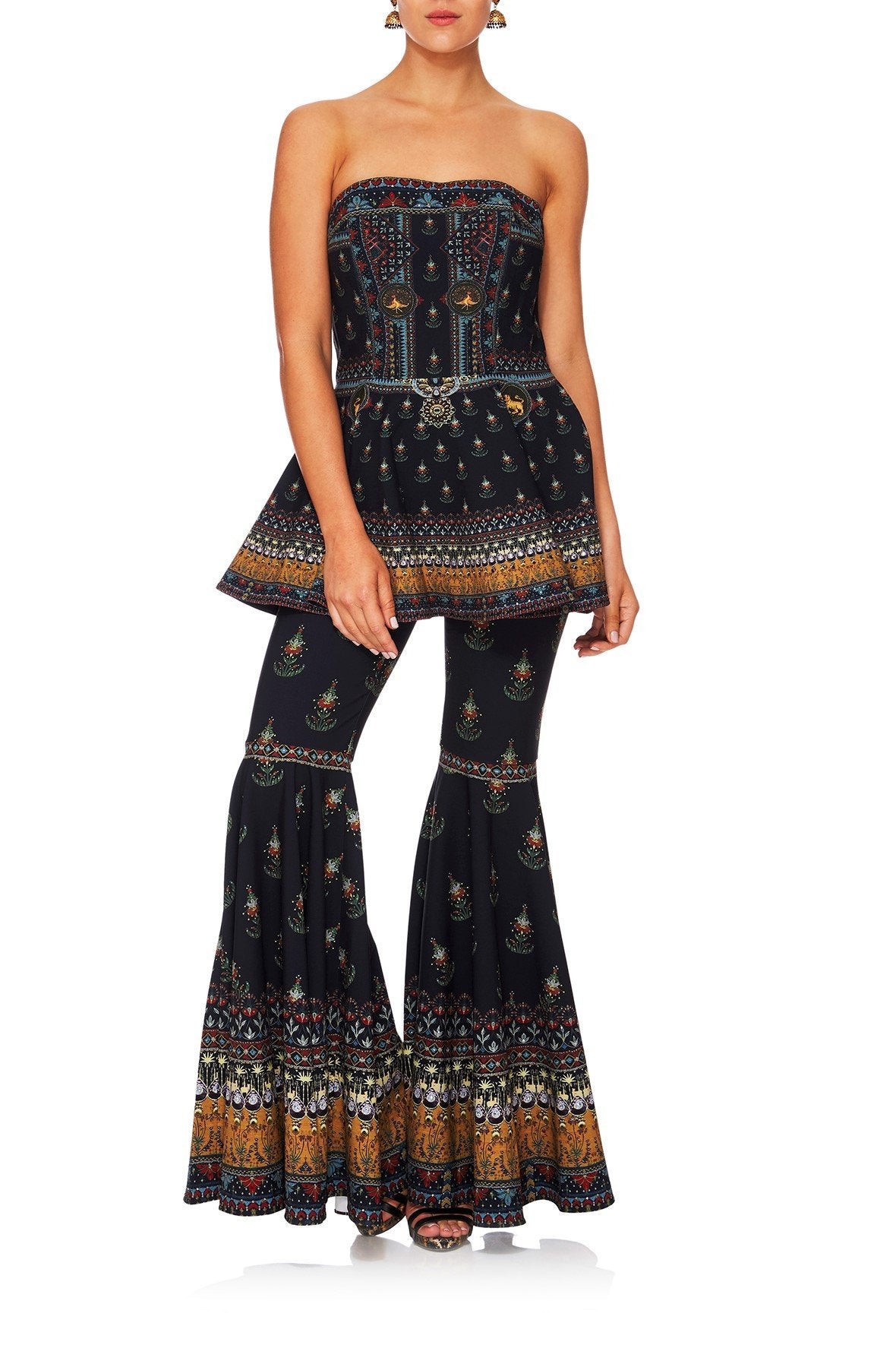 BLISS OF BOHEMIA FITTED PEPLUM CORSET