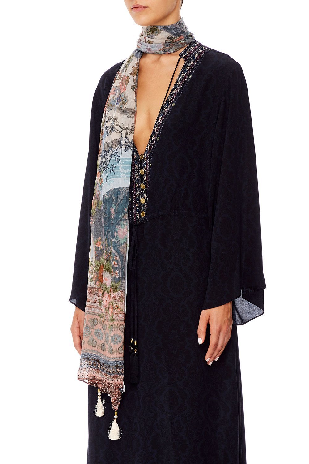 LONG SCARF BLANCHES BLESSING