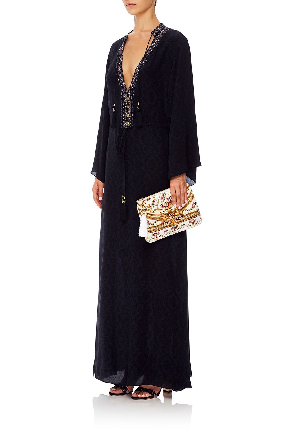 SMALL CANVAS CLUTCH OLYMPE ODE