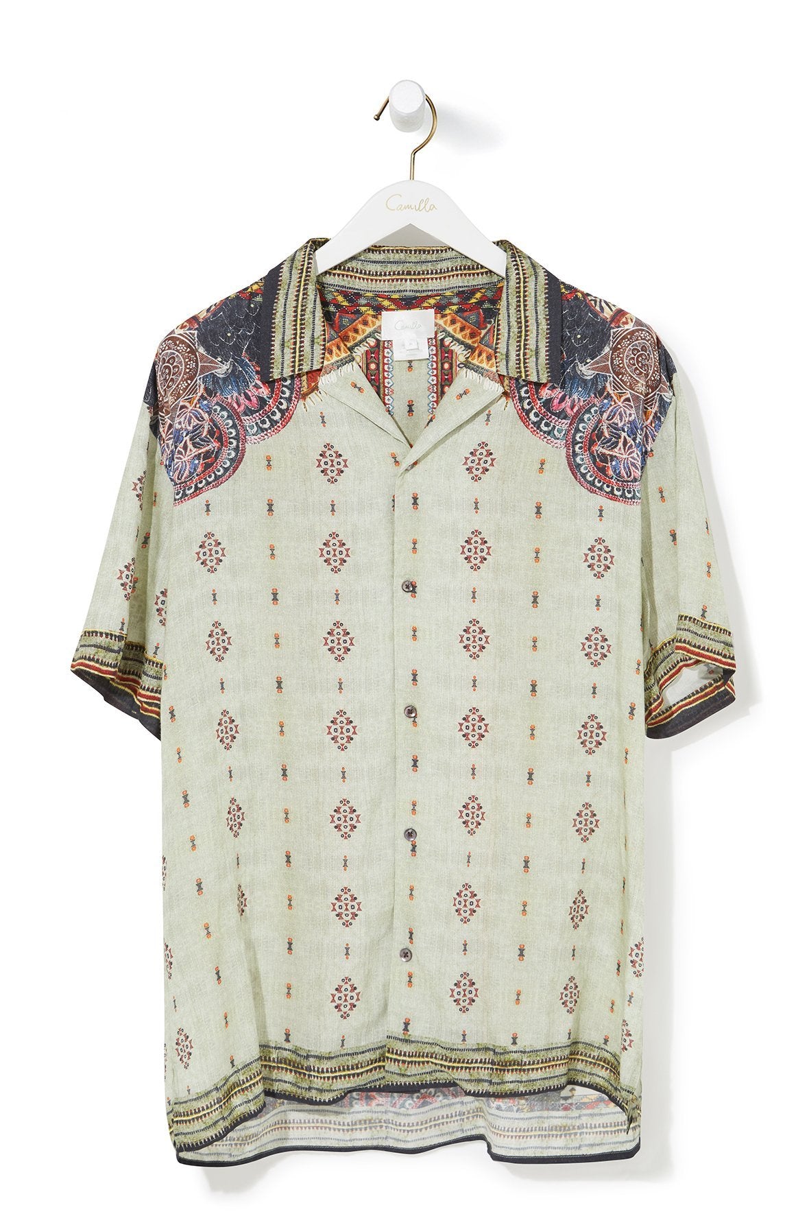 THE CARAVAN MENS SHORT SLEEVE SHIRT