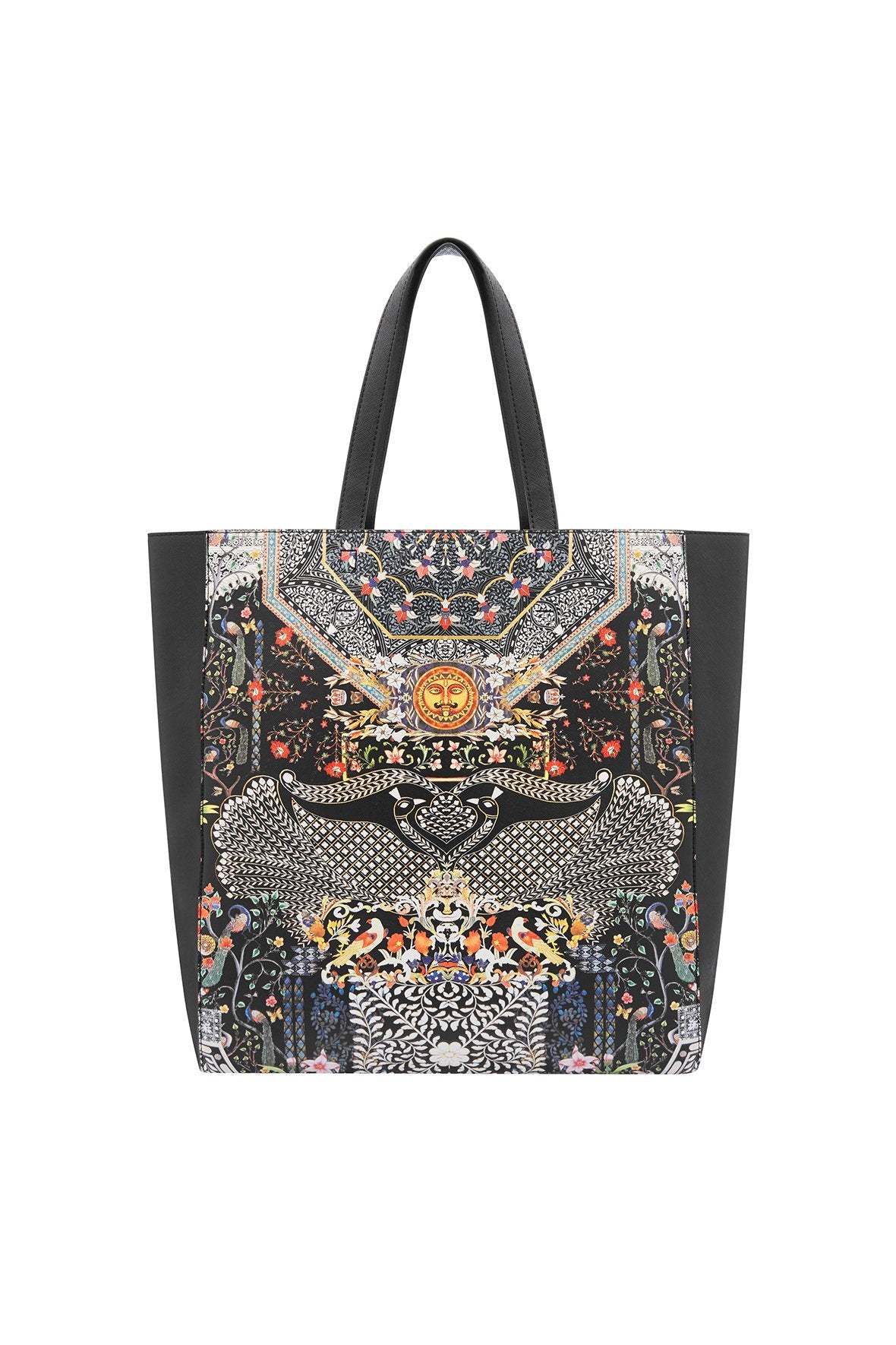 BEHIND CLOSED DOORS SAFFIANO TOTE BAG