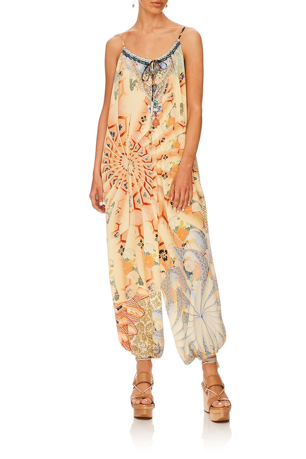 CAMILLA FOR THE FANS BALLOON JUMPSUIT