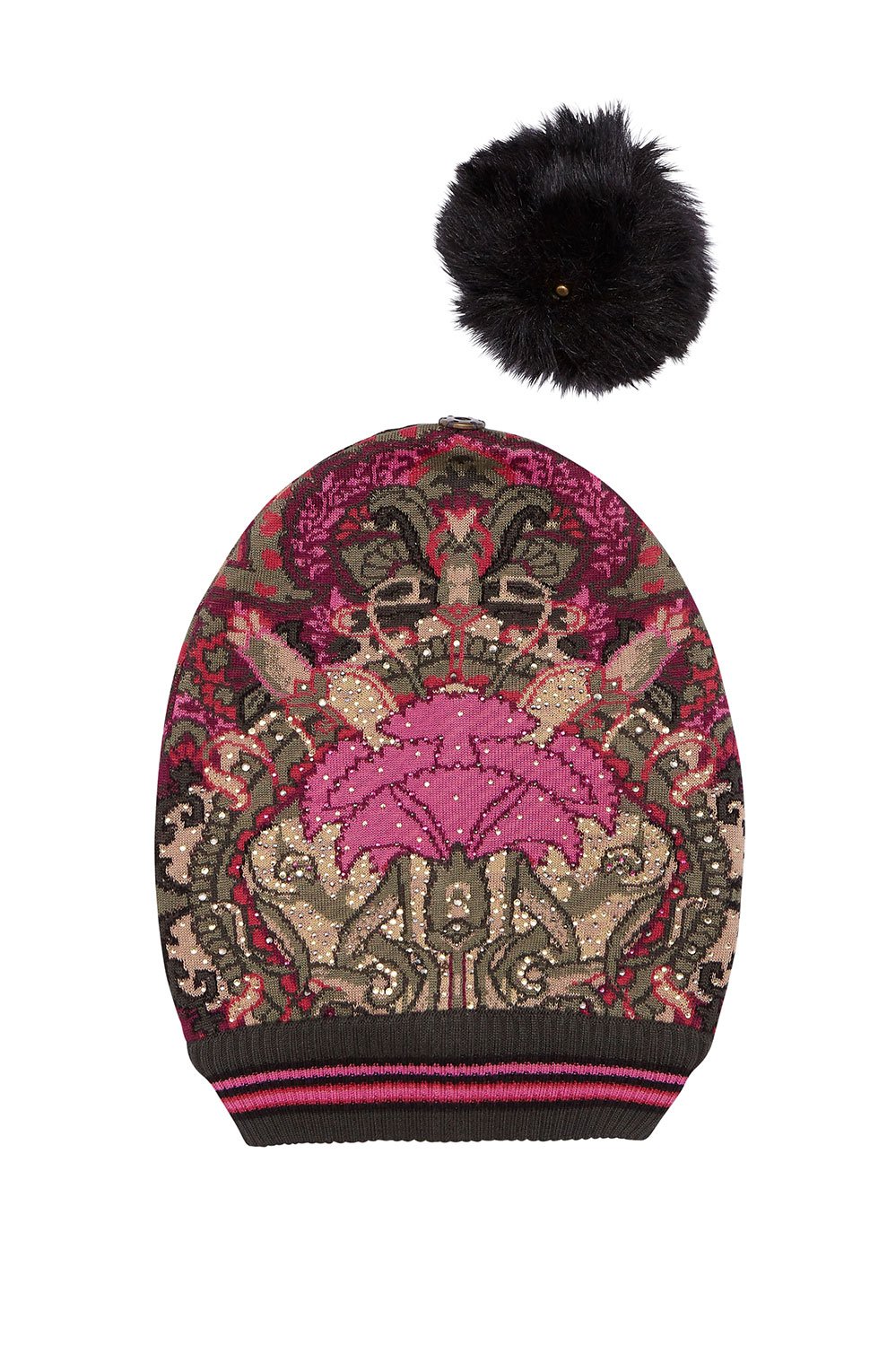 CAMILLA BEANNIE WITH POM POM DAUGHTER'S DESTINY