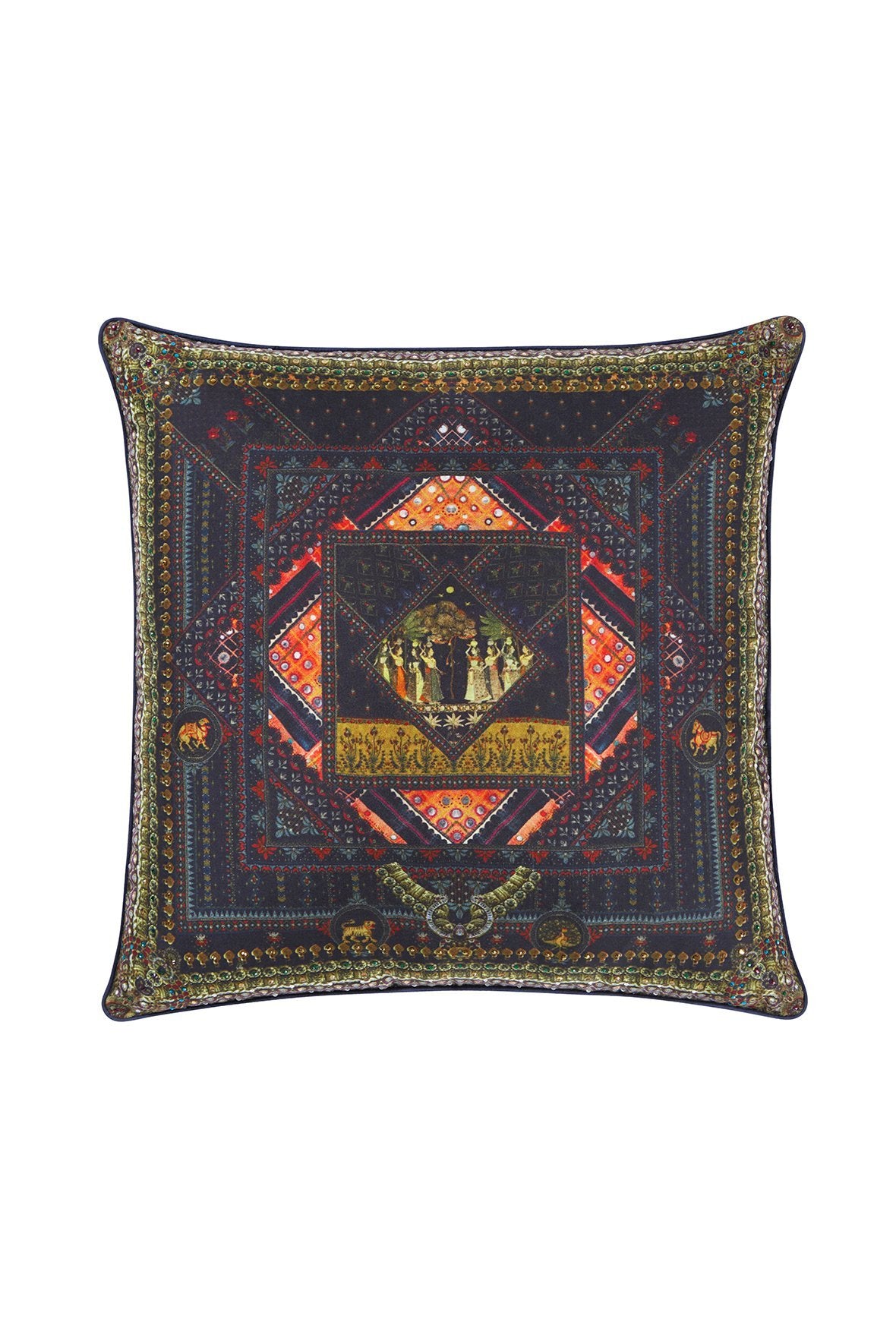BLISS OF BOHEMIA LARGE SQUARE CUSHION