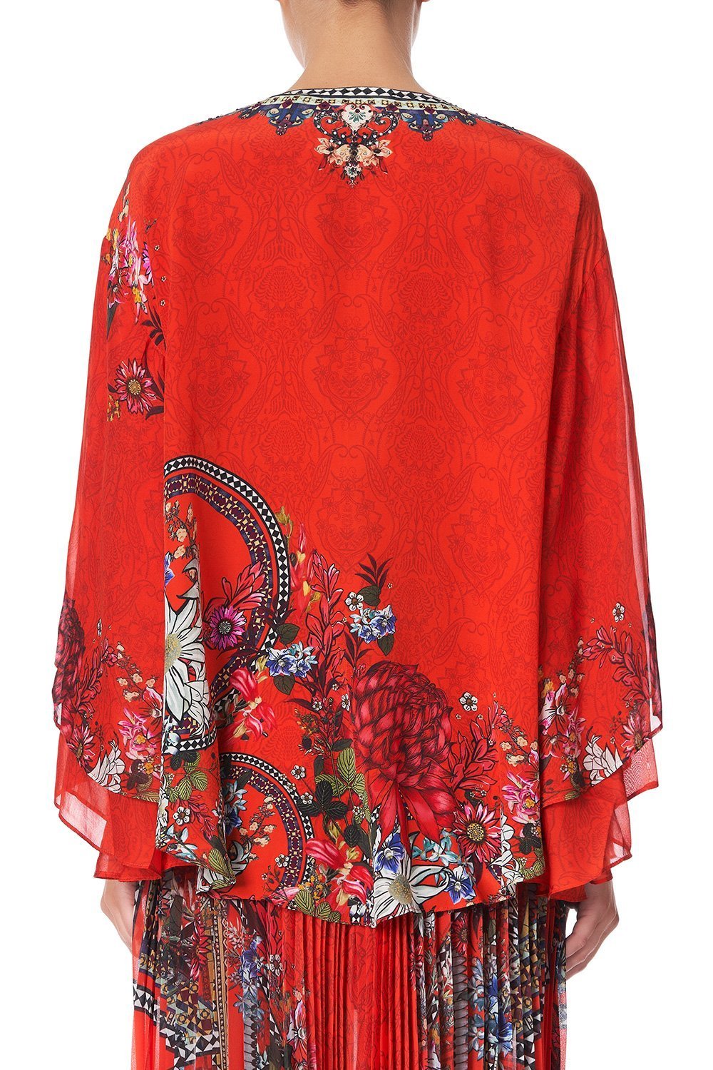 BLOUSE WITH DOUBLE SLEEVE WONDERING WARATAH