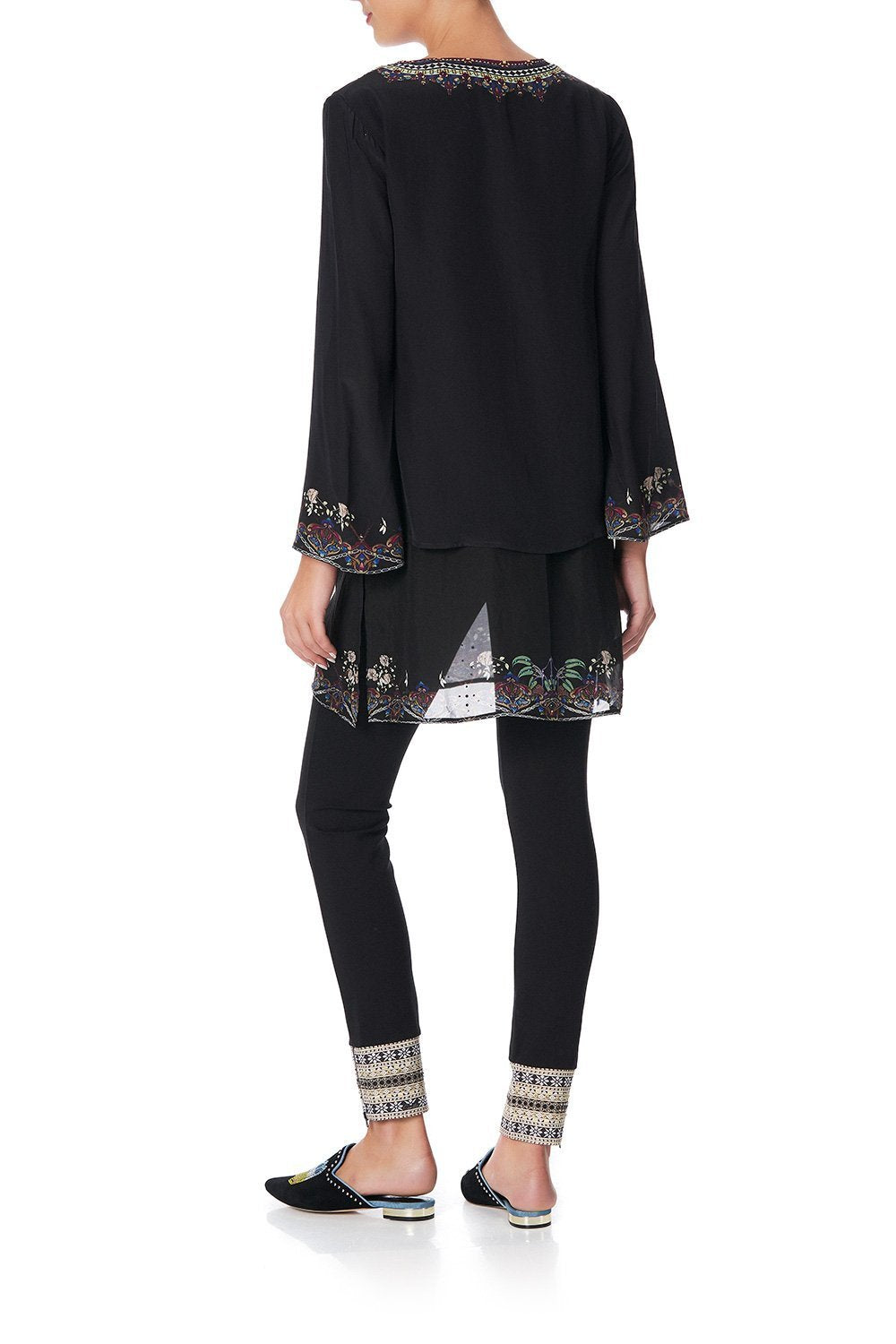 BLOUSE WITH SIDE SPLIT MS MATILDA