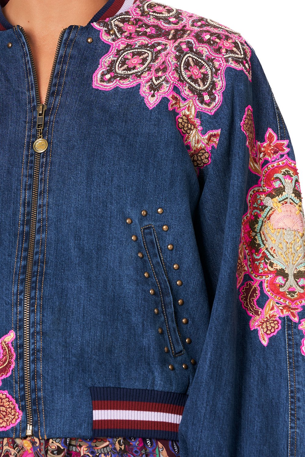 CAMILLA BLOUSON SLEEVE BOMBER DAUGHTER'S DESTINY