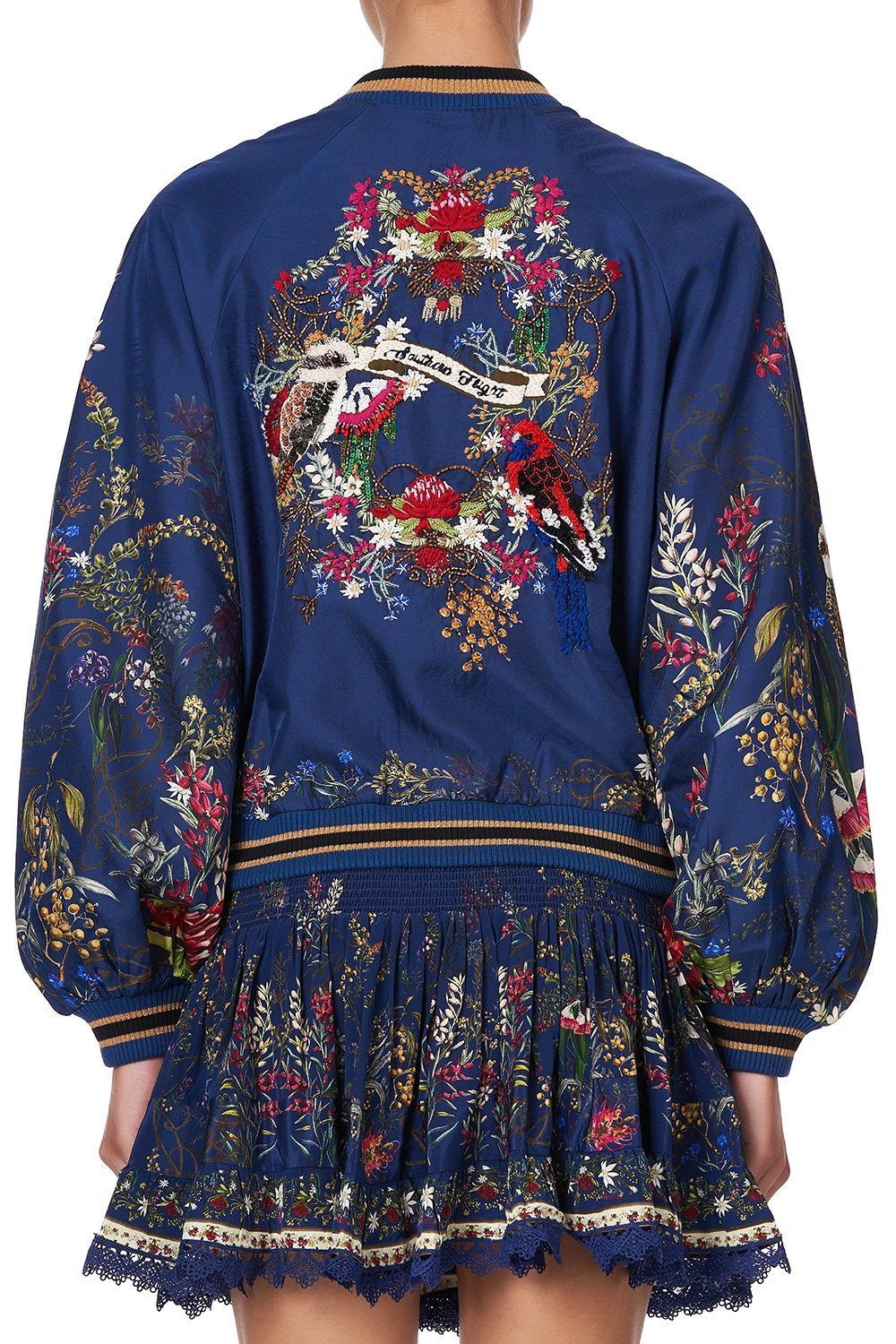 BLOUSON SLEEVE BOMBER WINGS IN ARMS