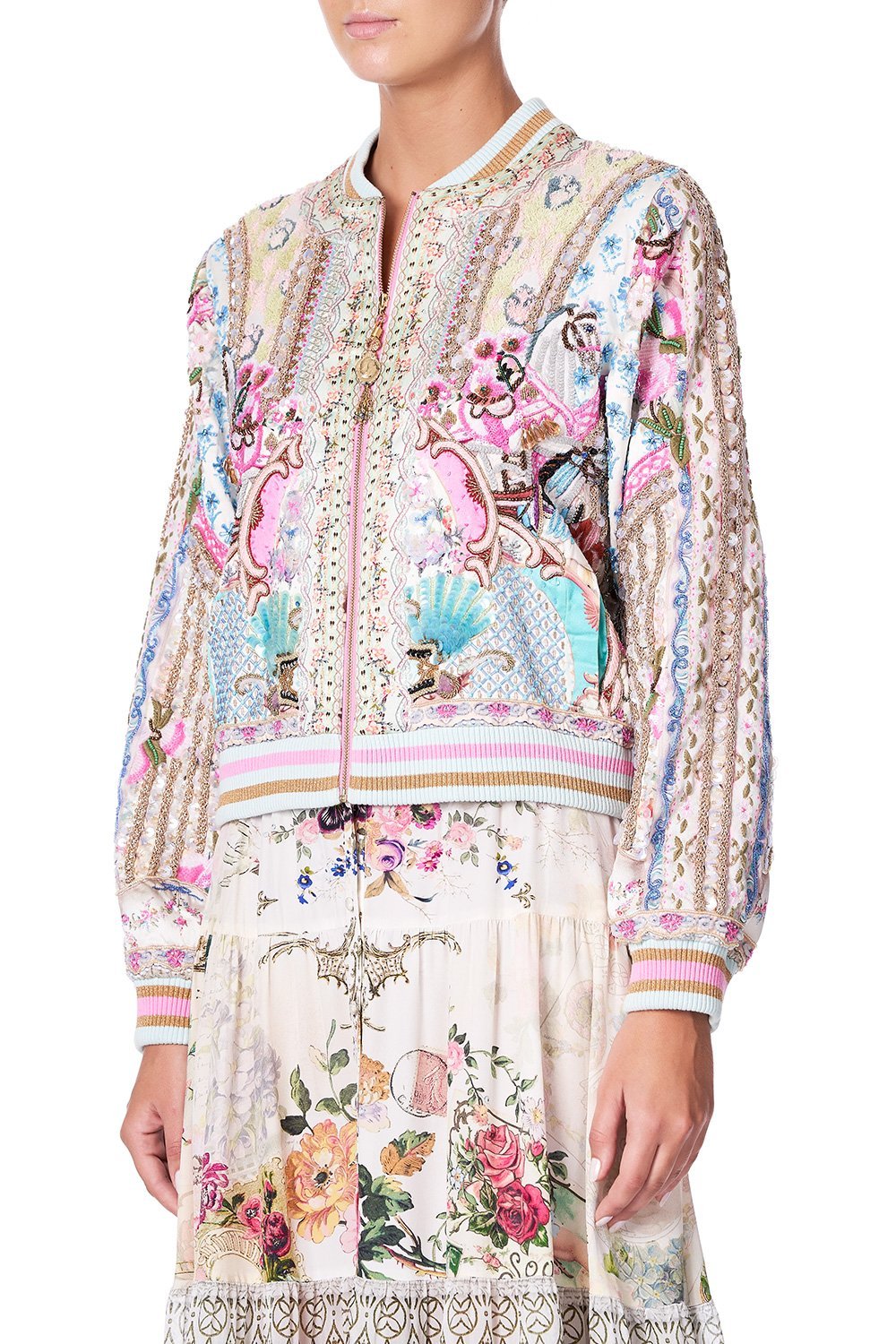 CAMILLA BOMBER JACKET CAROUSEL MADEMOISELLE