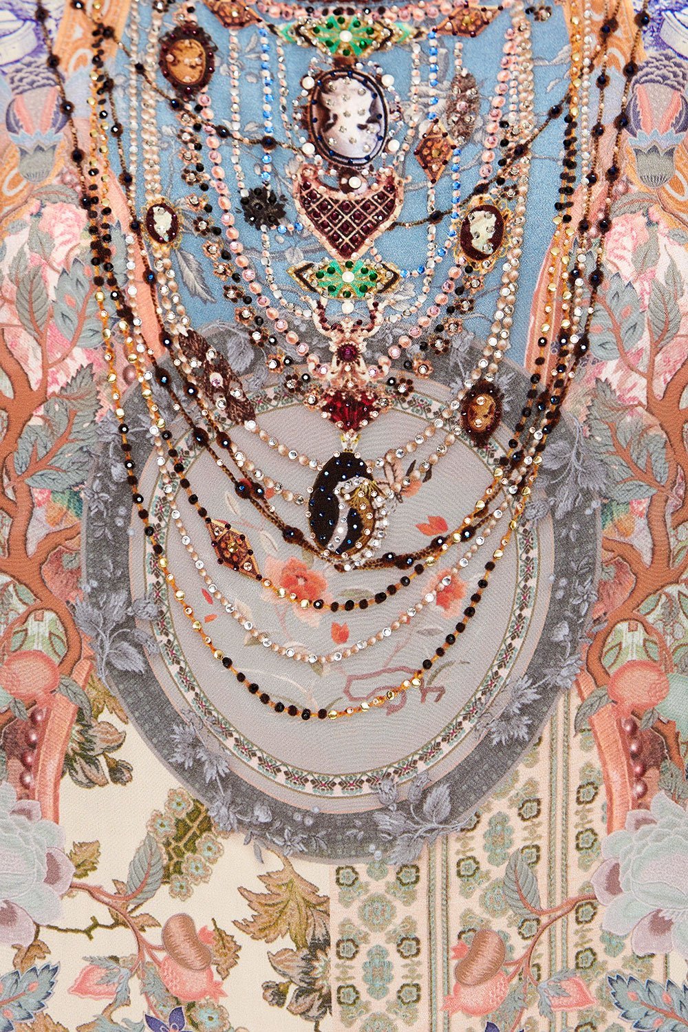 BUTTON BACK TOP BLANCHES BLESSING