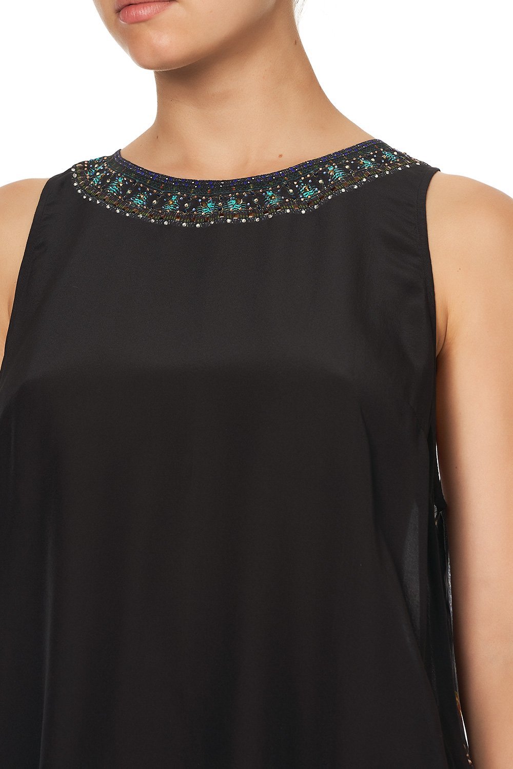 BUTTON BACK TOP LOVE BUG