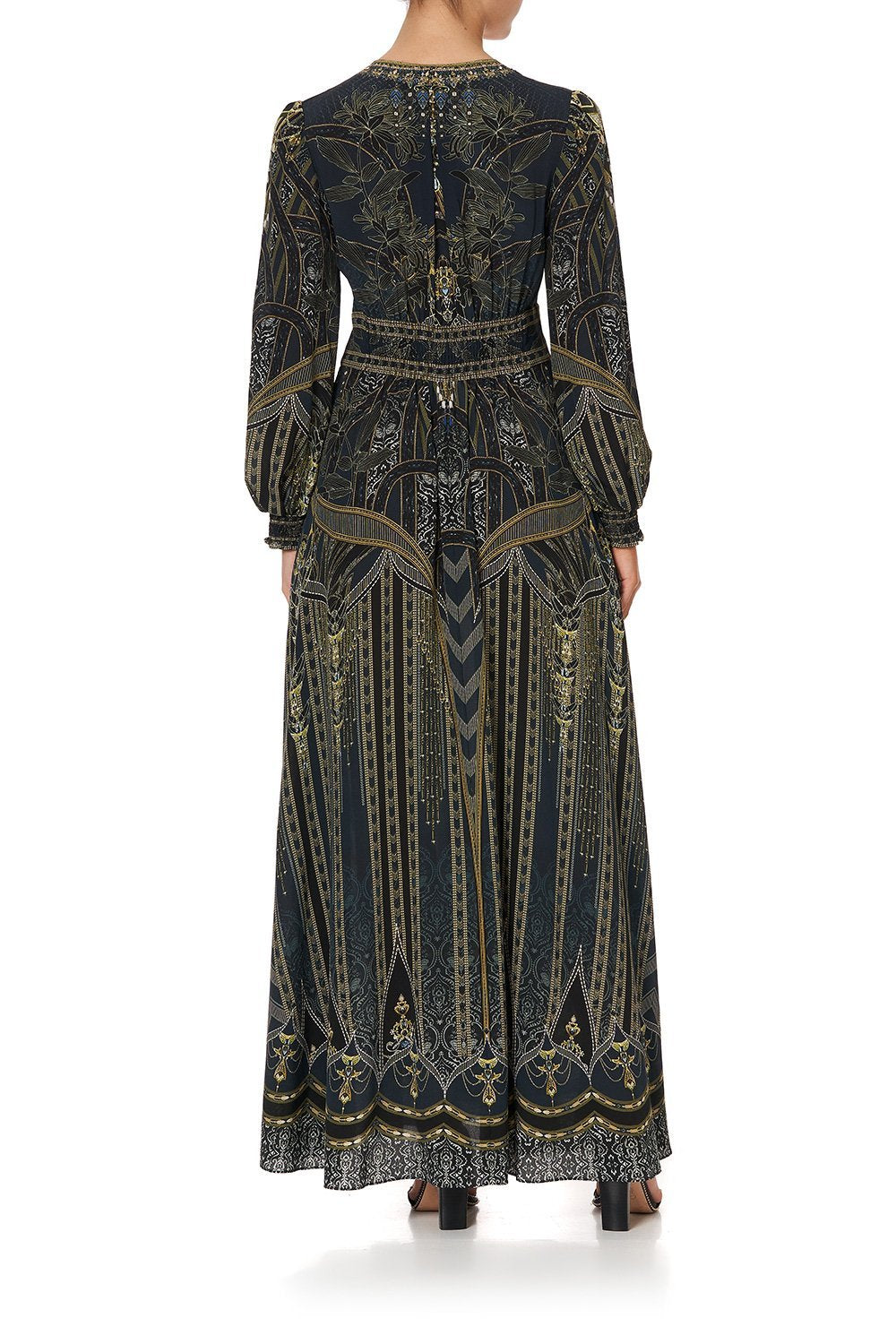 BUTTON DRESS WITH SHAPED WAISTBAND GREAT SCOTT