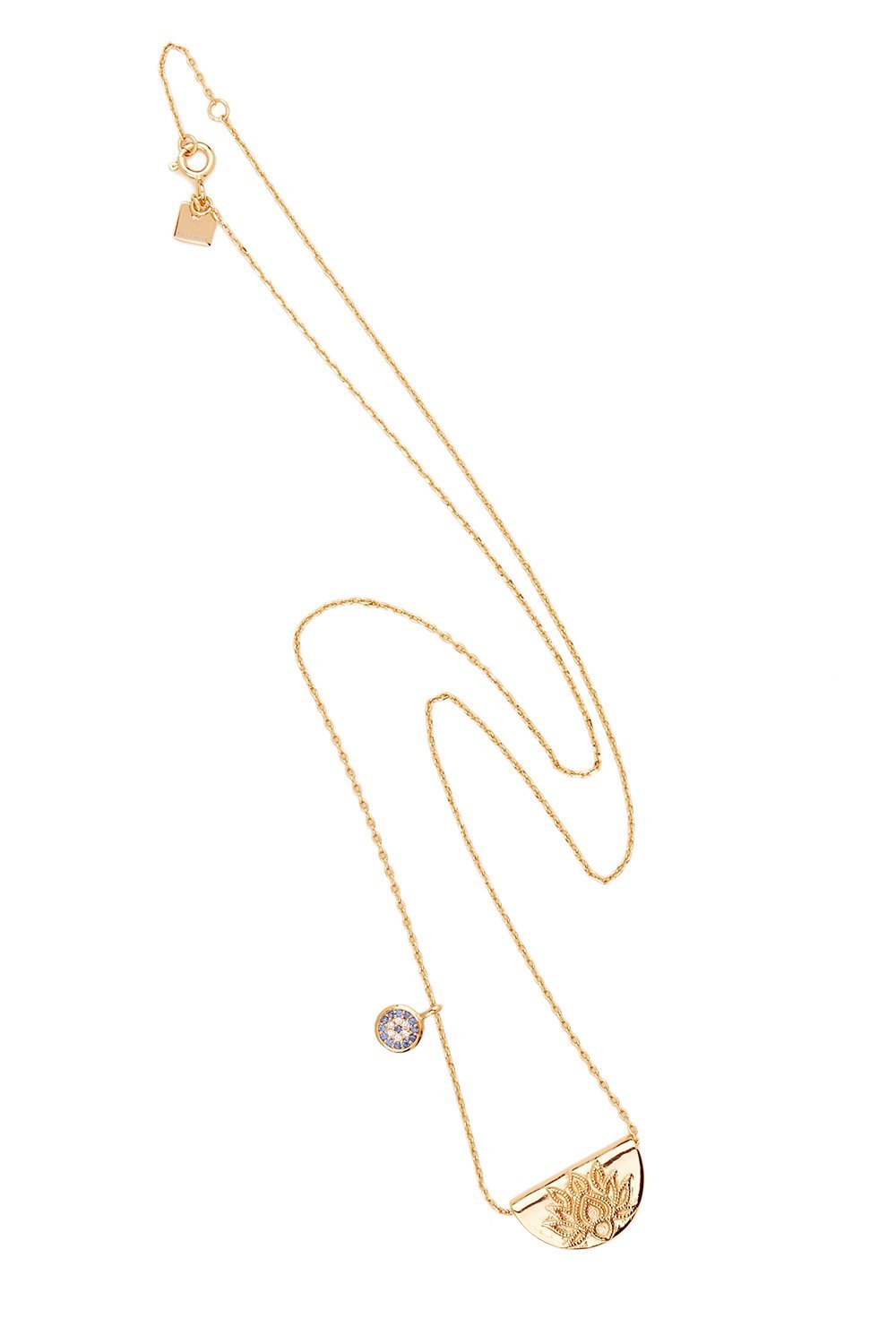 BY CHARLOTTE LOTUS LONG NECKLACE GOLD