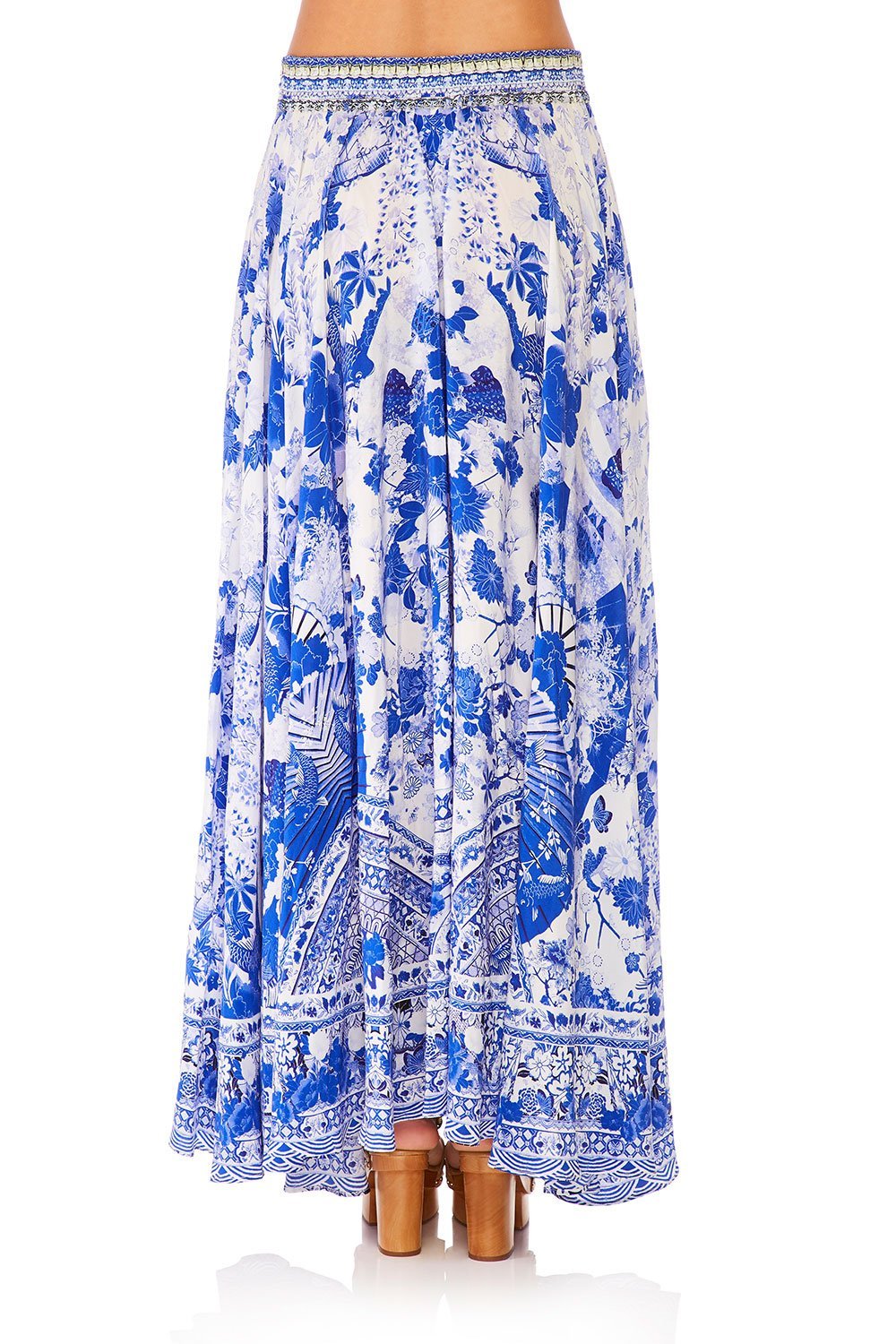 CAMILLA CIRCLE SKIRT THE FAN SEA