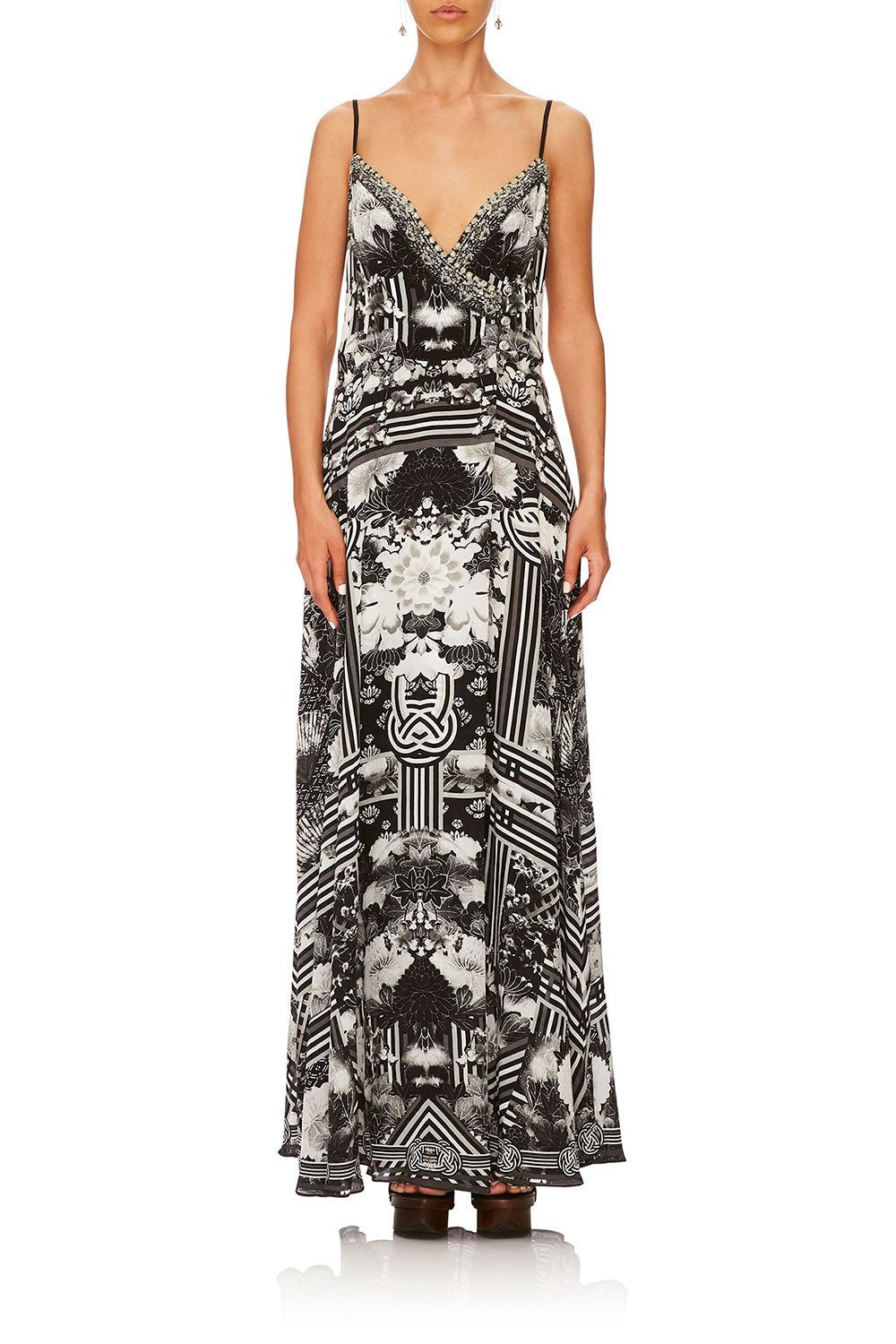 CAMILLA WILD MOONCHILD CROSS OVER FRONT DRESS
