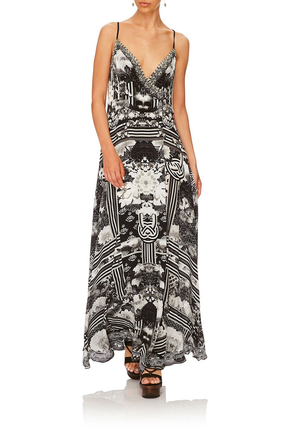 CAMILLA WILD MOONCHILD CROSS OVER FRONT DRESS