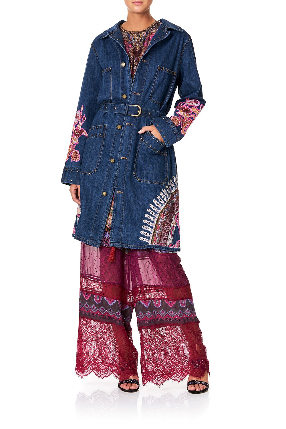 CAMILLA DENIM TRENCH COAT DAUGHTER'S DESTINY