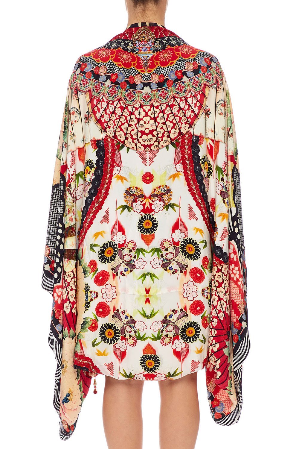 CAMILLA DRAPED CAPE VINTAGE VIXEN