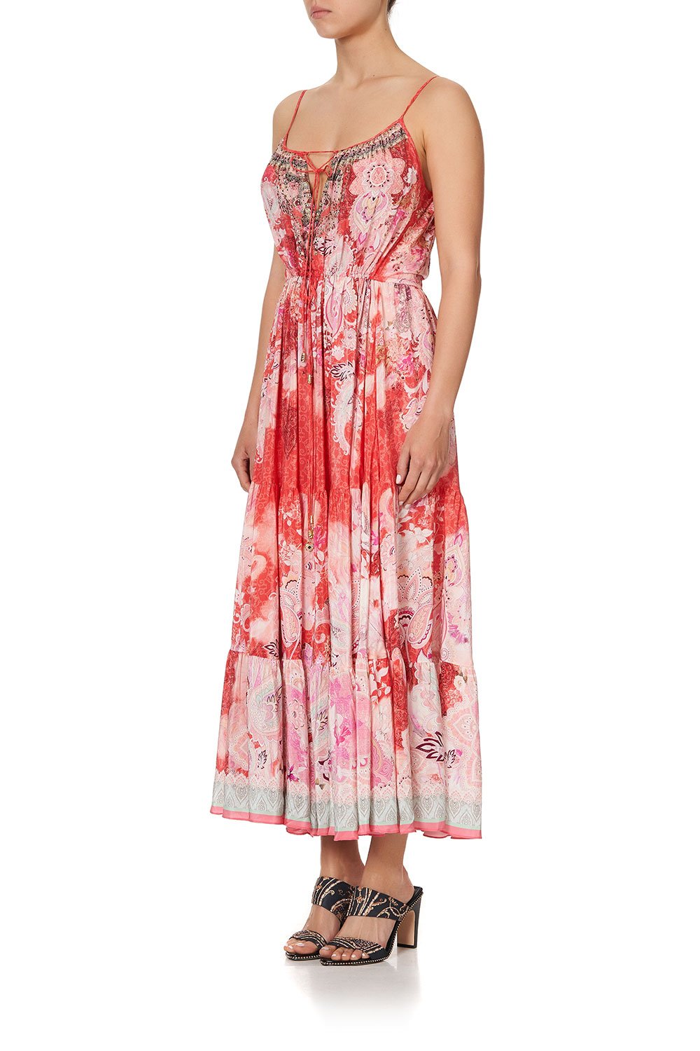 DRESS WITH FRONT TIE DETAIL PALACE MUSE