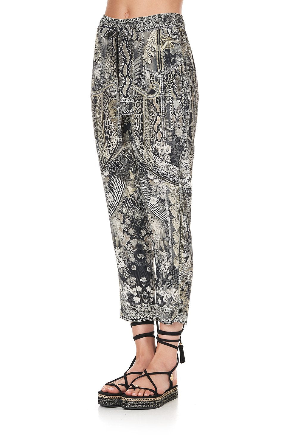 DROP CROTCH SLIM LEG PANT ONE TRIBE